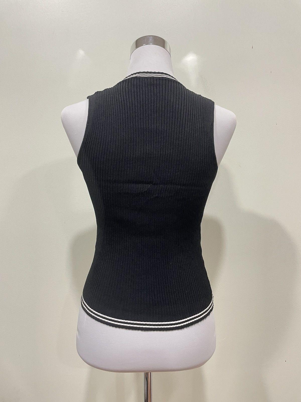 Other Lorella Braglia Black Tank Top Size ONE SIZE - 2 Thumbnail