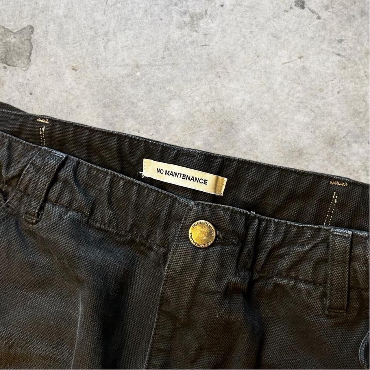 No Maintenance No Maintenance black cargo pants adjustable Size US 34 / EU 50 - 2 Thumbnail