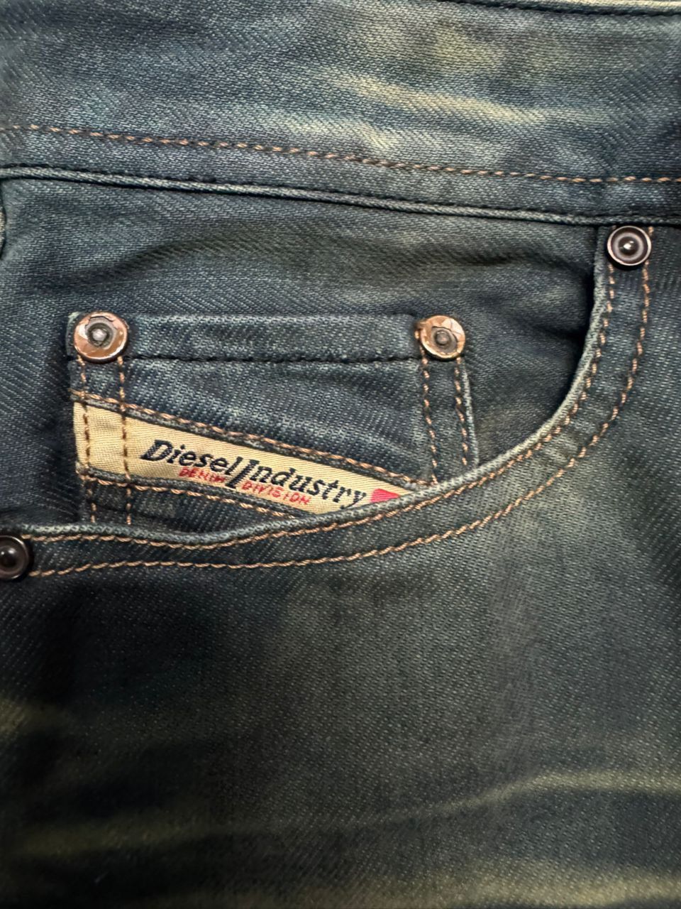 Diesel Diesel Safado Rusty Claw Mudwash Regular Slim-Straight Size US 29 - 8 Thumbnail