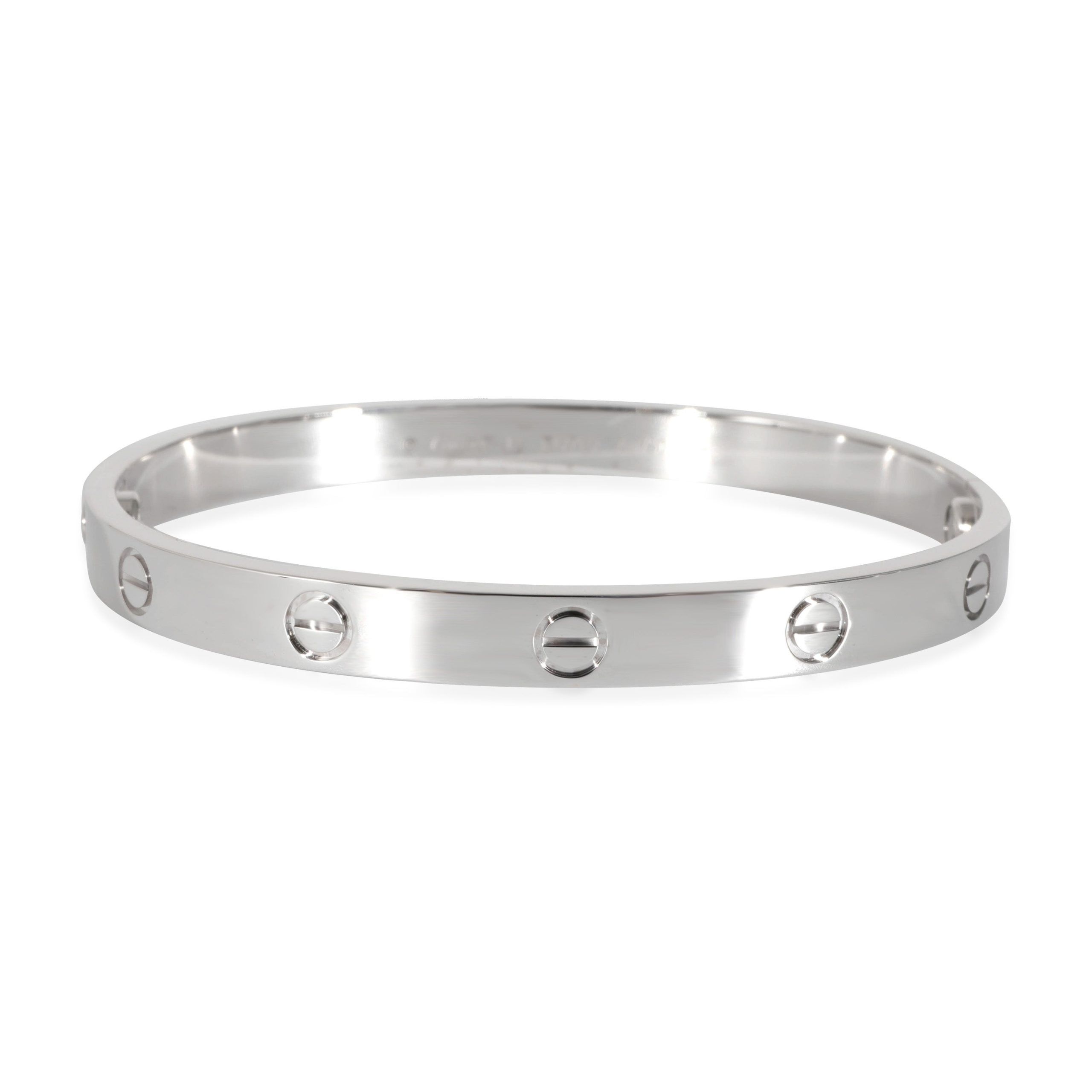 image of Cartier Love Bracelet (White Gold), Women's