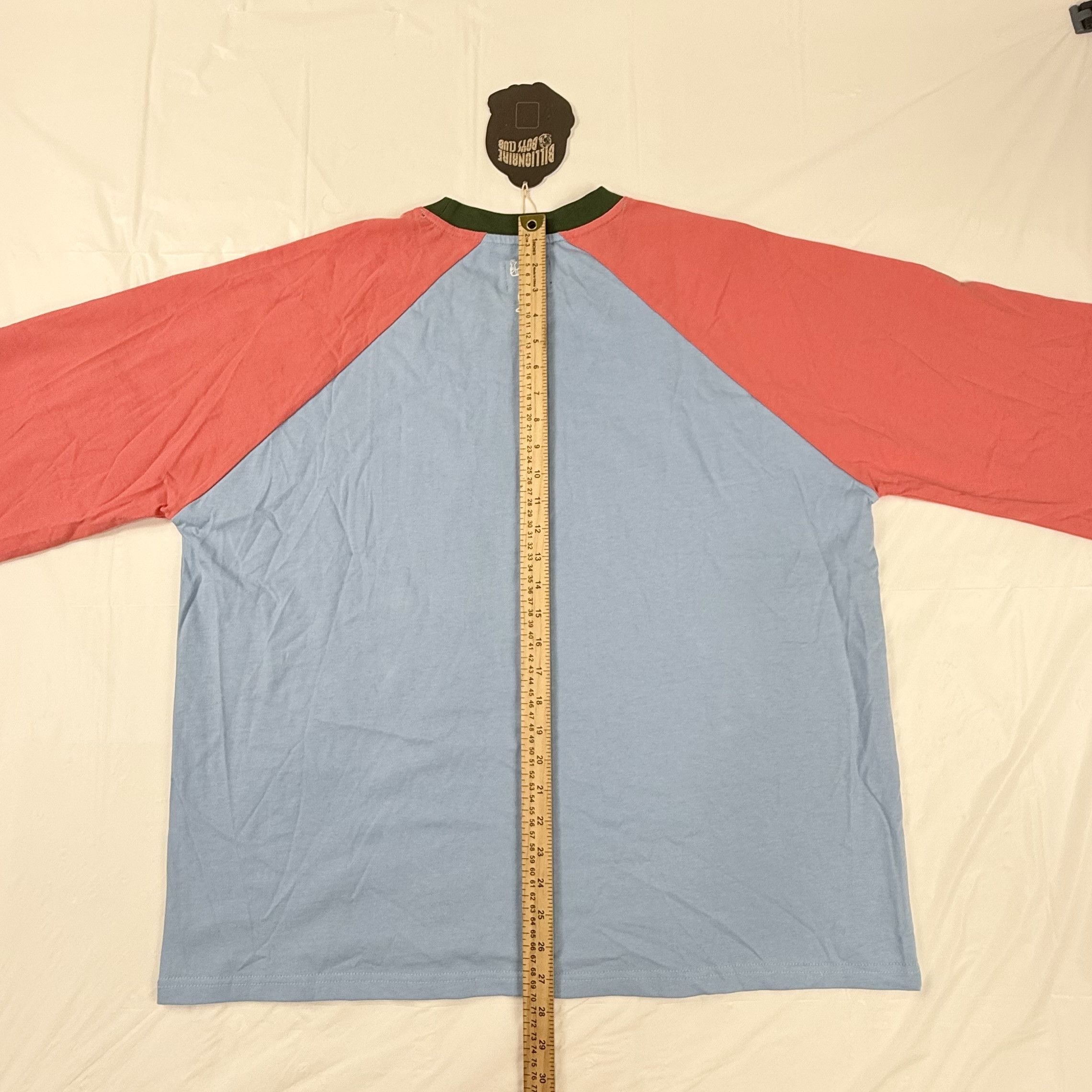 Billionaire Boys Club Billionaire Boys Club Raglan T-Shirt Blue Red Green Arch Size US M / EU 48-50 / 2 - 4 Thumbnail