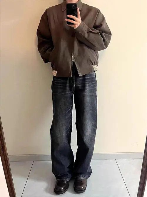 VIBE Vintage Retro Wash Black Micro Flare Jeans Size US 32 / EU 48 - 4 Thumbnail