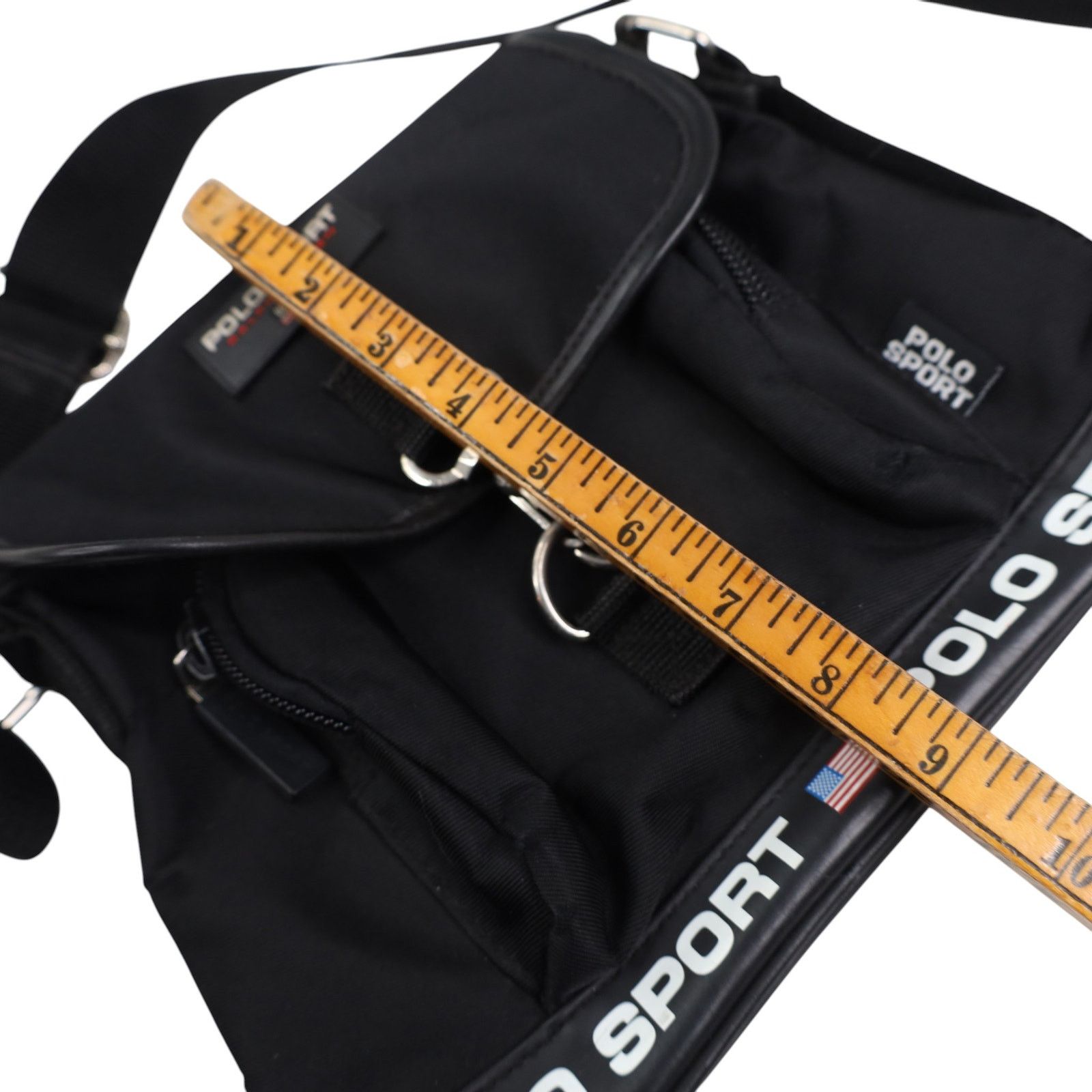 Polo Ralph Lauren × Vintage Vintage Polo Sport Ralph Lauren Clasp Crossboy Bag Size ONE SIZE - 7 Thumbnail