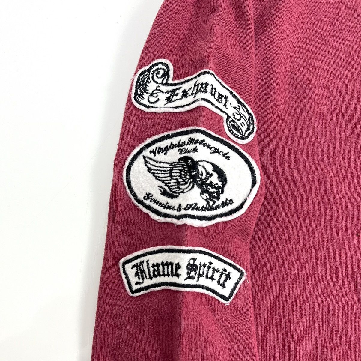If Six Was Nine × Japanese Brand × Le Grande Bleu (L.G.B.) Vintage Real Master Skullbone Motorcycles LongSleeve Size US M / EU 48-50 / 2 - 10 Thumbnail