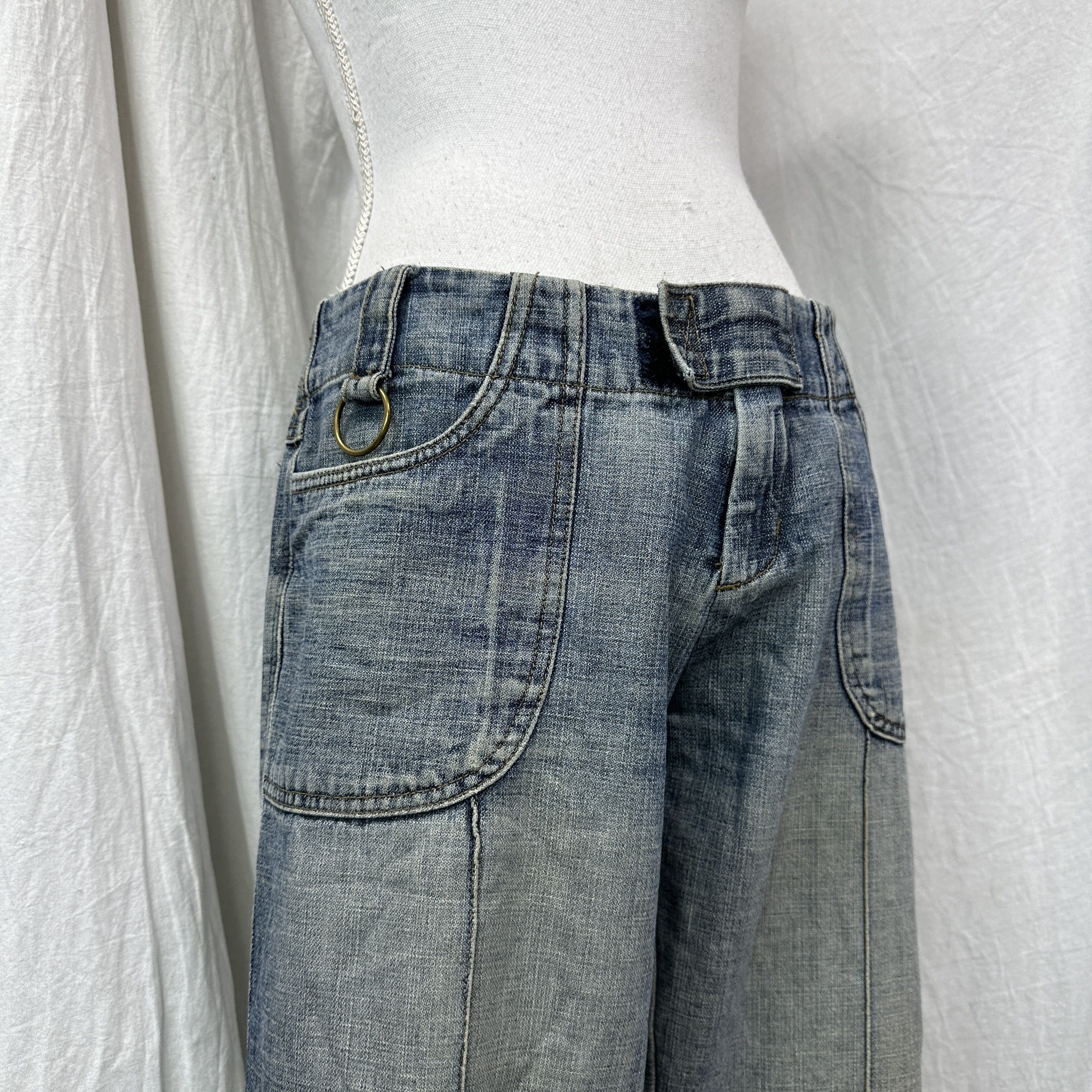 Diesel Vintage Denim Streetwear Diesel Capri Jeans Y2K Size 32" / US 10 / IT 46 - 3 Thumbnail