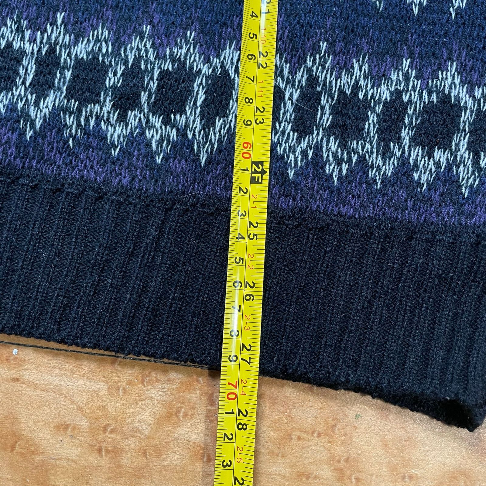 David Taylor David Taylor Sweater Mens XL Blue Fair Isle Knit Crewneck Size US XL / EU 56 / 4 - 5 Thumbnail