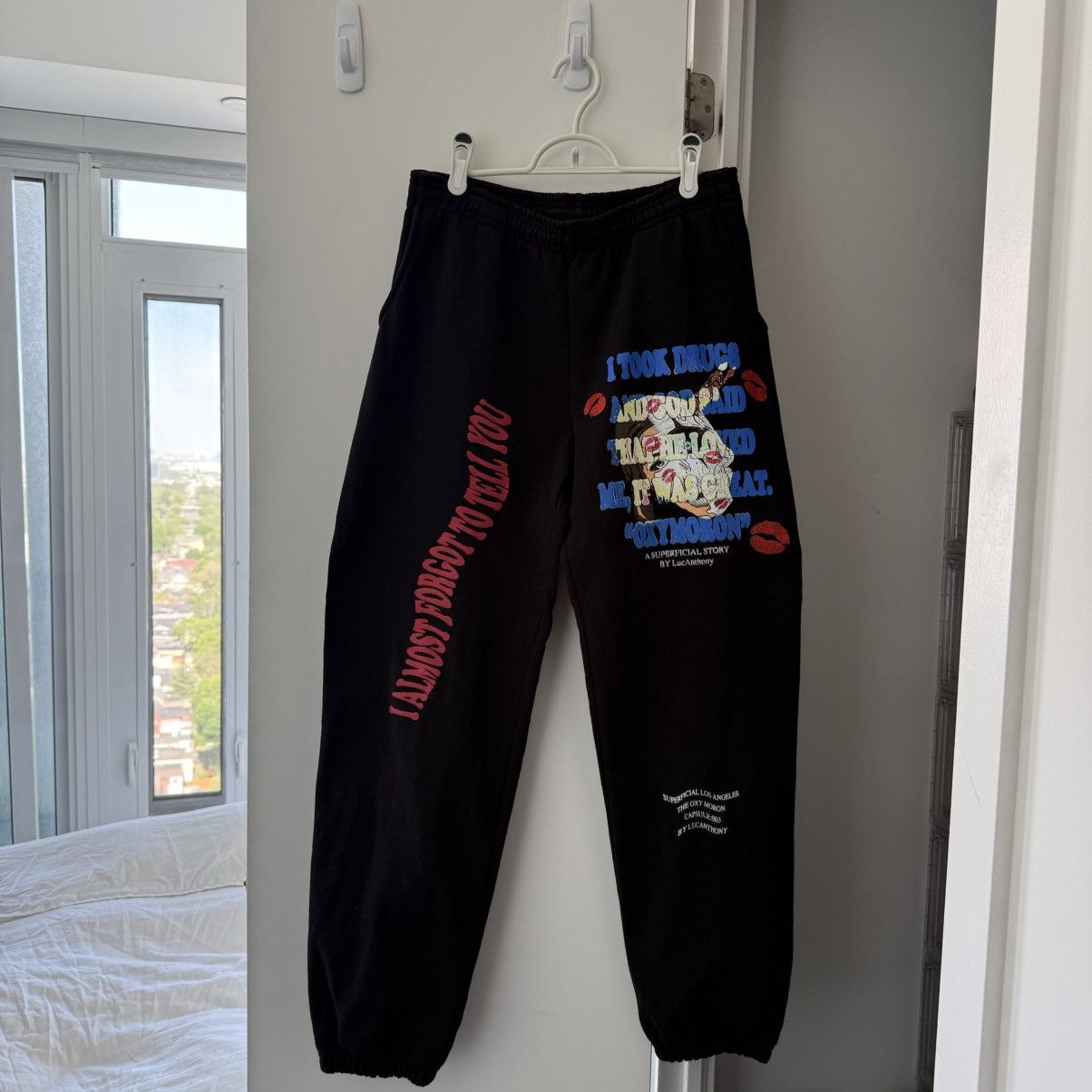 Other SUPERFICIAL Graphic Print Sweatpants Size US 32 / EU 48 - 1 Thumbnail