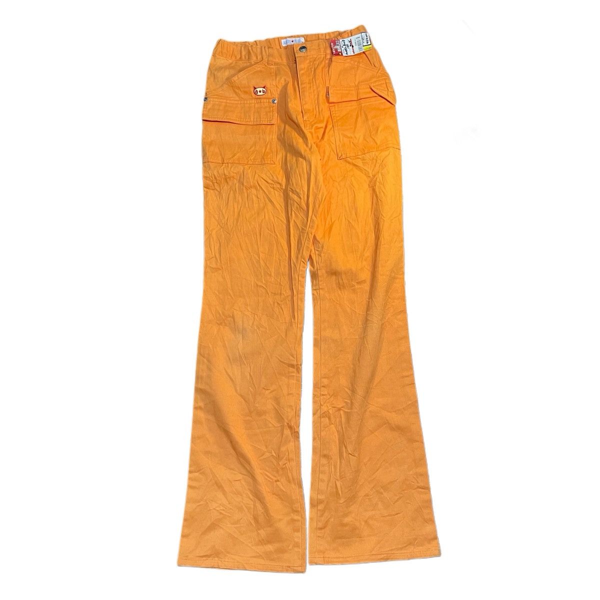 Angel Blue Japannese brand Angel Blue Flared Orange Pants Size 26" / US 2 / IT 38 - 1 Thumbnail
