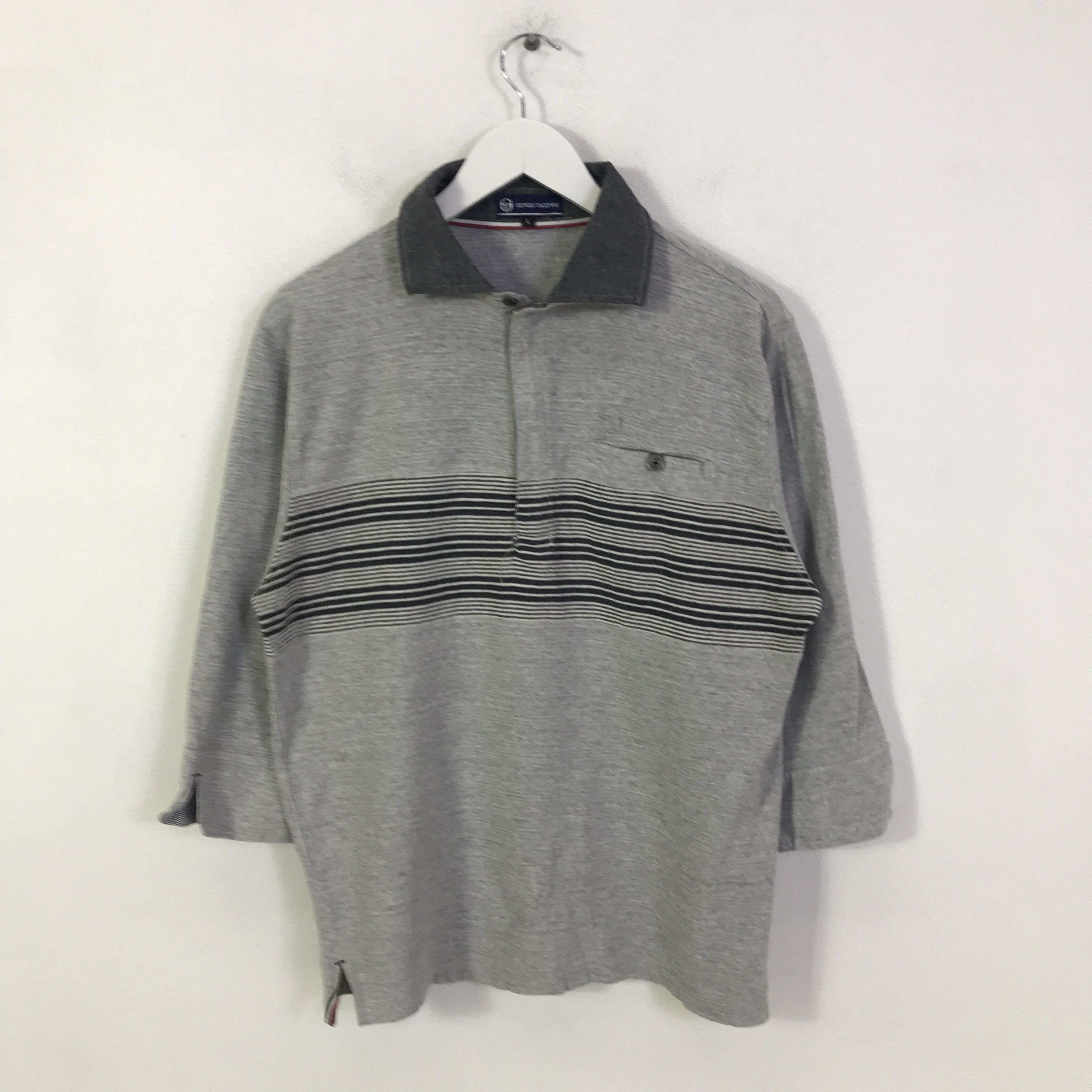 Sergio Tacchini sergio tacchini polo t-shirt K117B2 Size US L / EU 52-54 / 3 - 1 Thumbnail