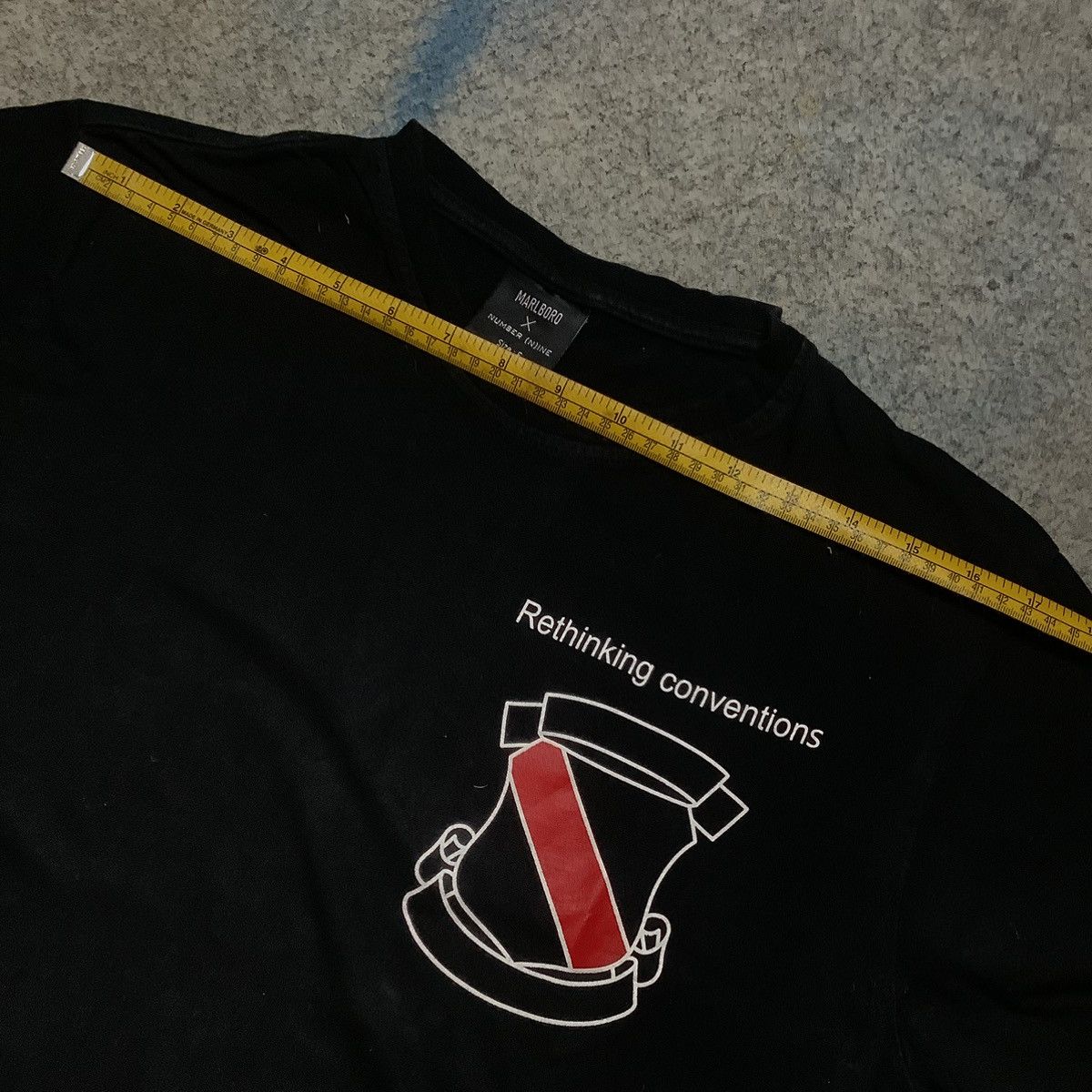Marlboro × Number (N)ine Marlboro x Number Nine Logo Box Tee Size US M / EU 48-50 / 2 - 10 Thumbnail