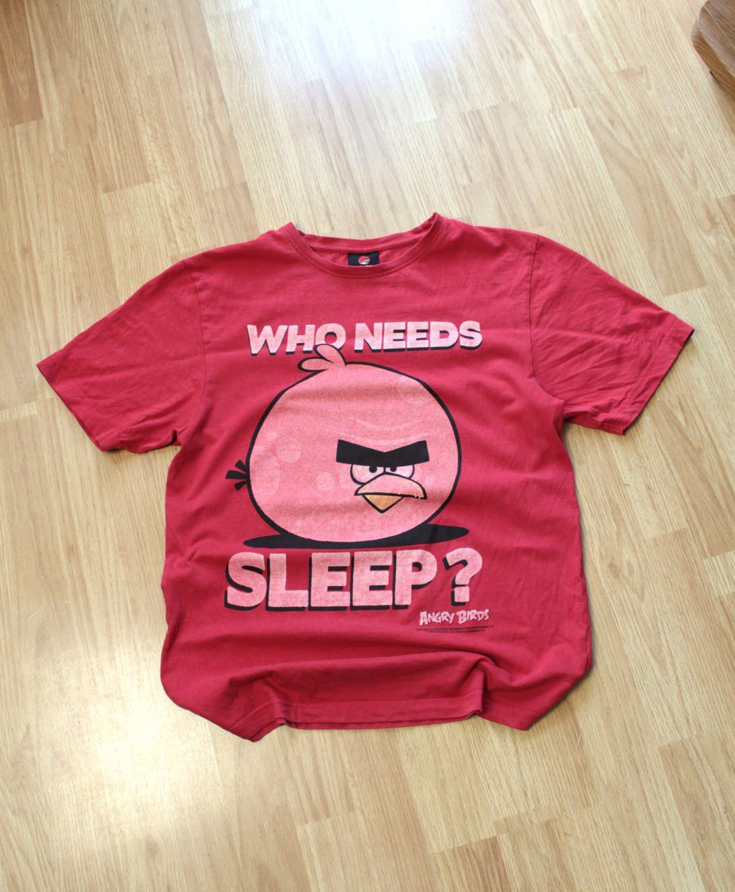 Playstation 🔥 Angry Birds 2012 Rovio Vintage Game T Shirt Android Apple Size US M / EU 48-50 / 2 - 1 Thumbnail