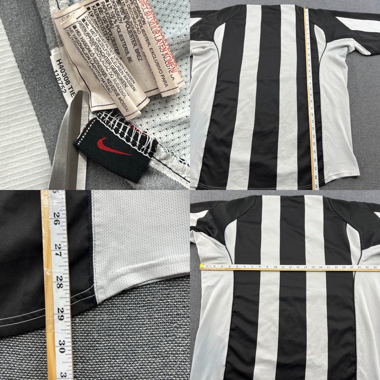 Nike Nike Juventus 2004 2005 Home Mens Football Jersey T-Shirt 2XL XXL Multicolor Short Sleeve Jersey Mens Nike Shirt Size US XXL / EU 58 / 5 - 8 Thumbnail