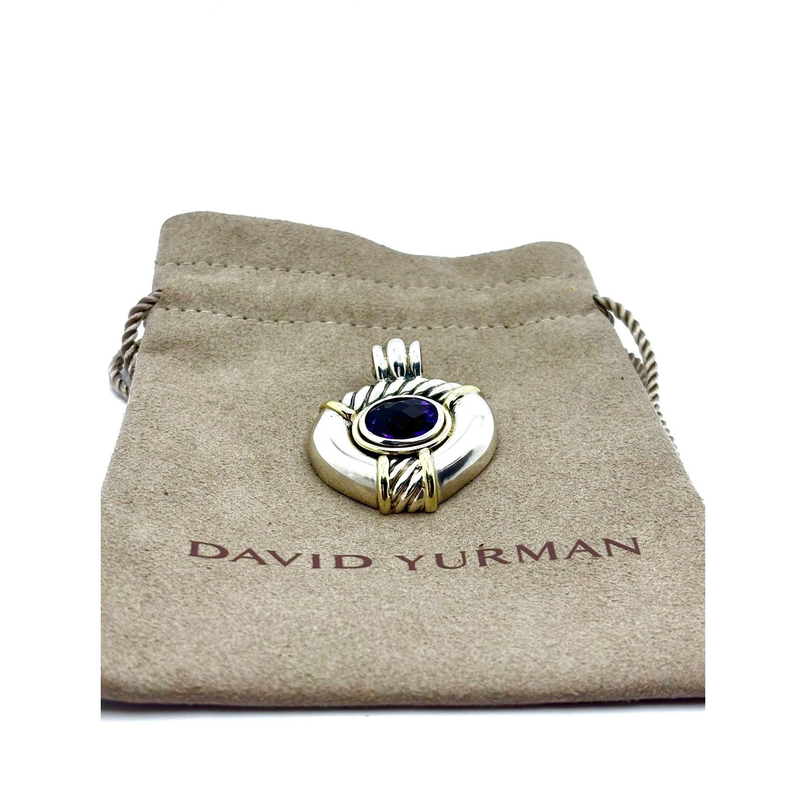 David Yurman DAVID YURMAN Renaissance Amethyst Enhancer Clip-On Pendant Size ONE SIZE - 4 Thumbnail