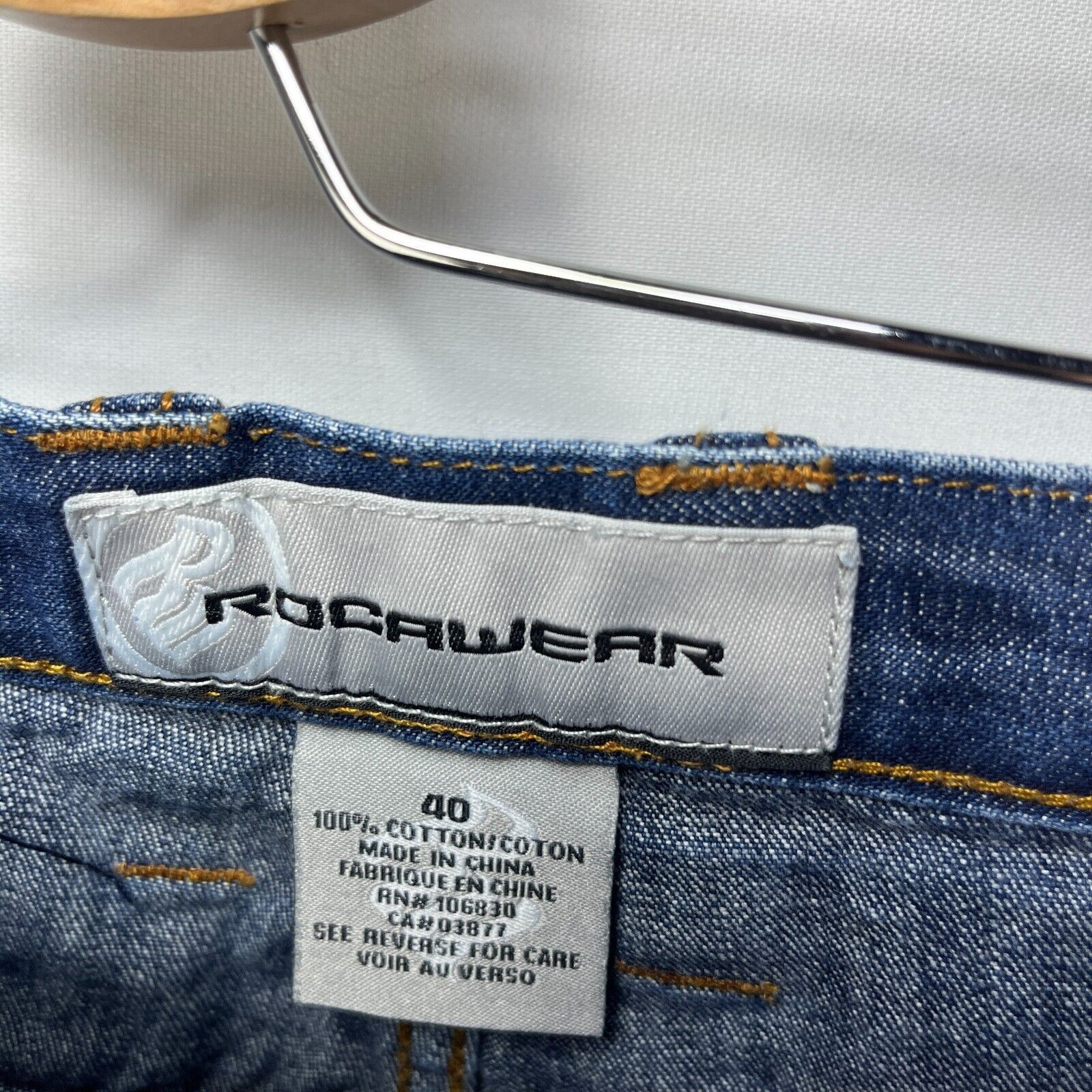 Rocawear × Vintage Vintage Y2K Rockawear Jeans Baggy Pants Size 40 Wide Skater Size US 40 / EU 56 - 8 Thumbnail