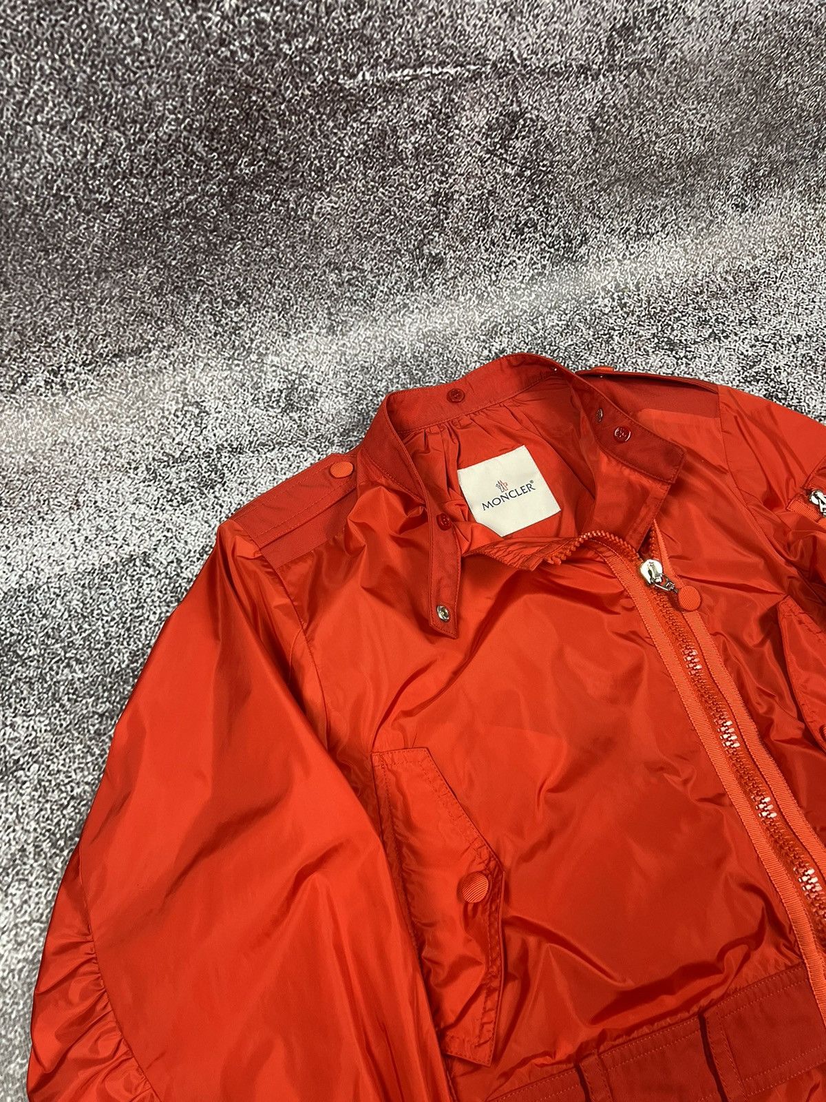 Moncler Sample‼️ new Moncler Gerbera asymetric bomber jacket Size M / US 6-8 / IT 42-44 - 4 Thumbnail
