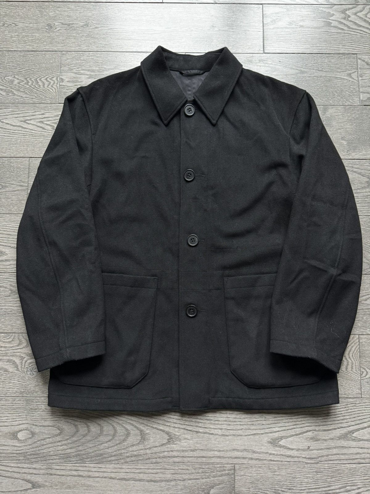 Lemaire × Uniqlo Wool Workwear Jacket Size US M / EU 48-50 / 2 - 1 Thumbnail
