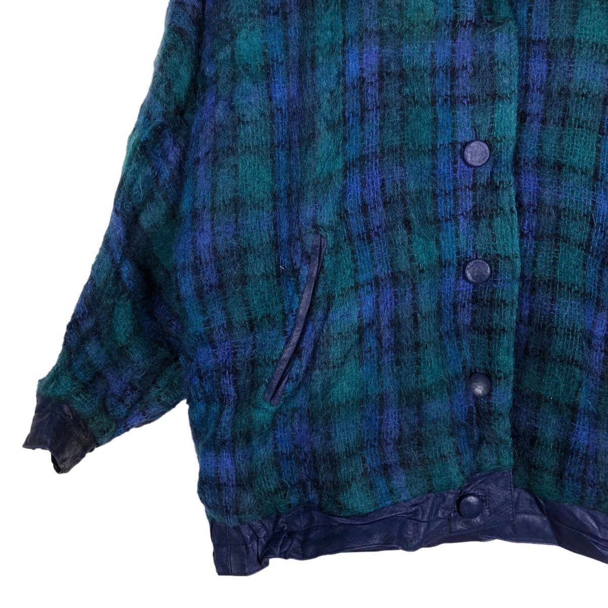 Vintage 🔥Vintage Handwoven Wool Jacket Mohair Donegal Design Size US M / EU 48-50 / 2 - 4 Thumbnail