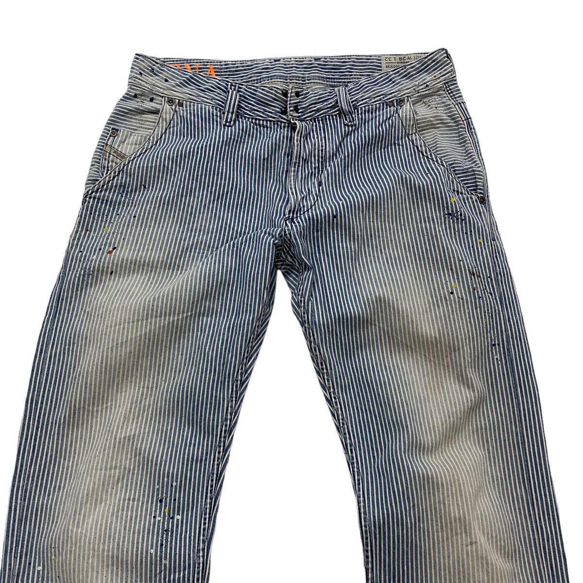 Diesel ✨Nice design Diesel Bhetto hickory stripe jeans Size US 30 / EU 46 - 3 Thumbnail