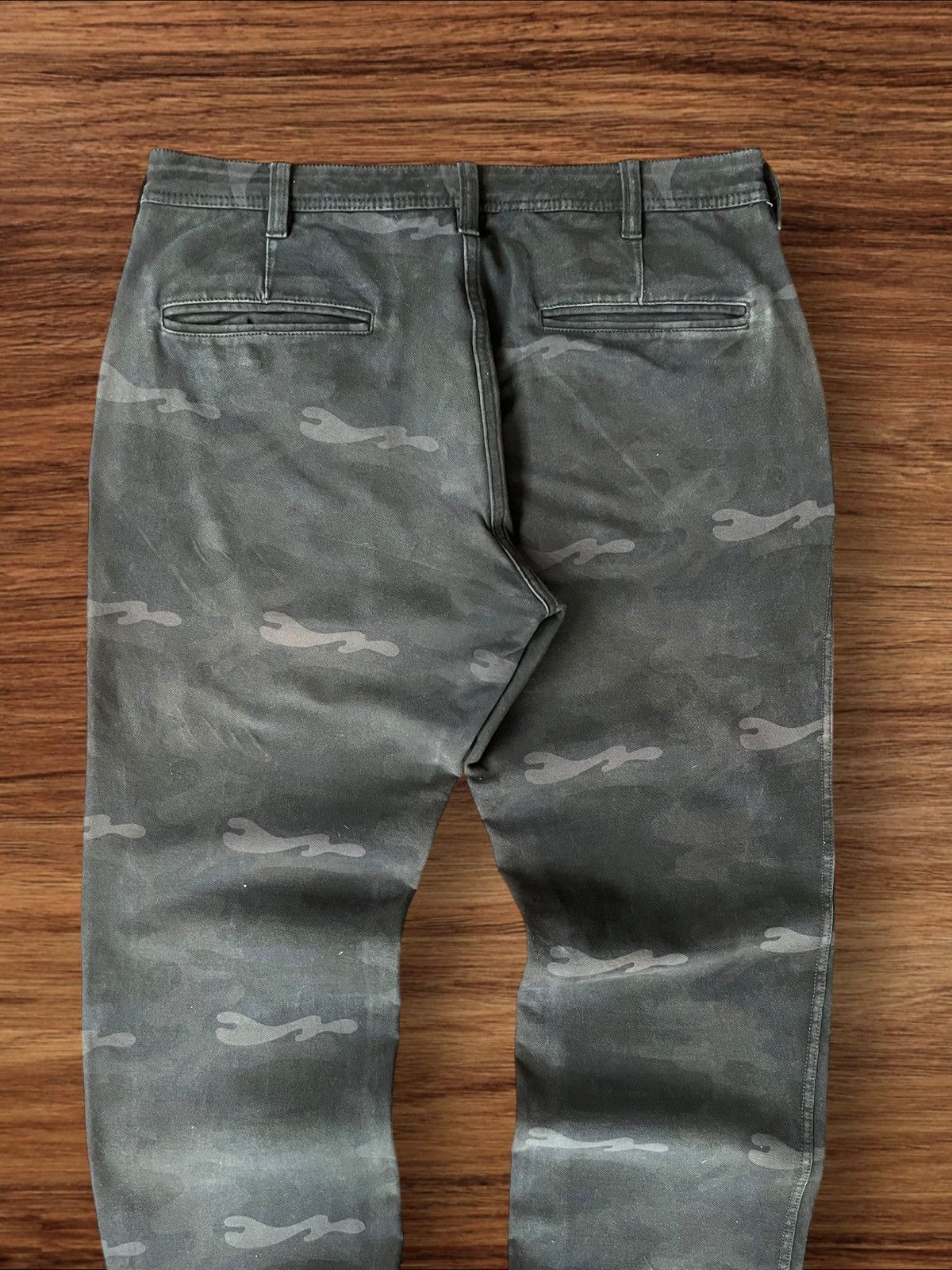 Hypebeast Vintage Japanese Brand Back Number Camo Stretchable Pants Size US 32 / EU 48 - 5 Thumbnail