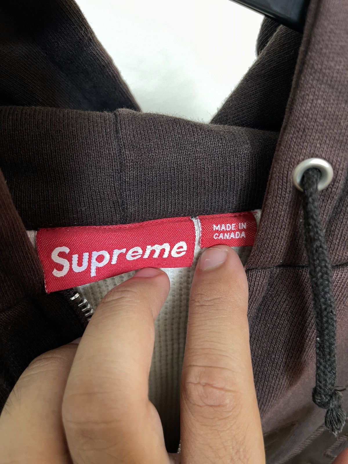 Supreme Supreme Arc Logo Thermal Zip Hoodie Size US L / EU 52-54 / 3 - 8 Thumbnail