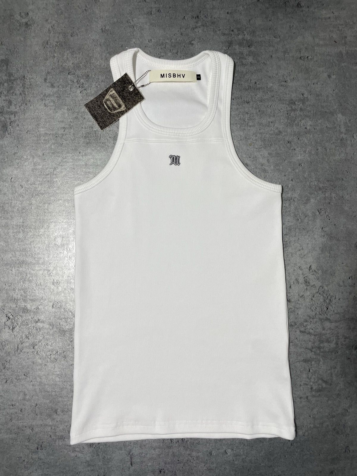 Misbhv misbhv tanktop archive blanc blank Size US XS / EU 42 / 0 - 1 Thumbnail