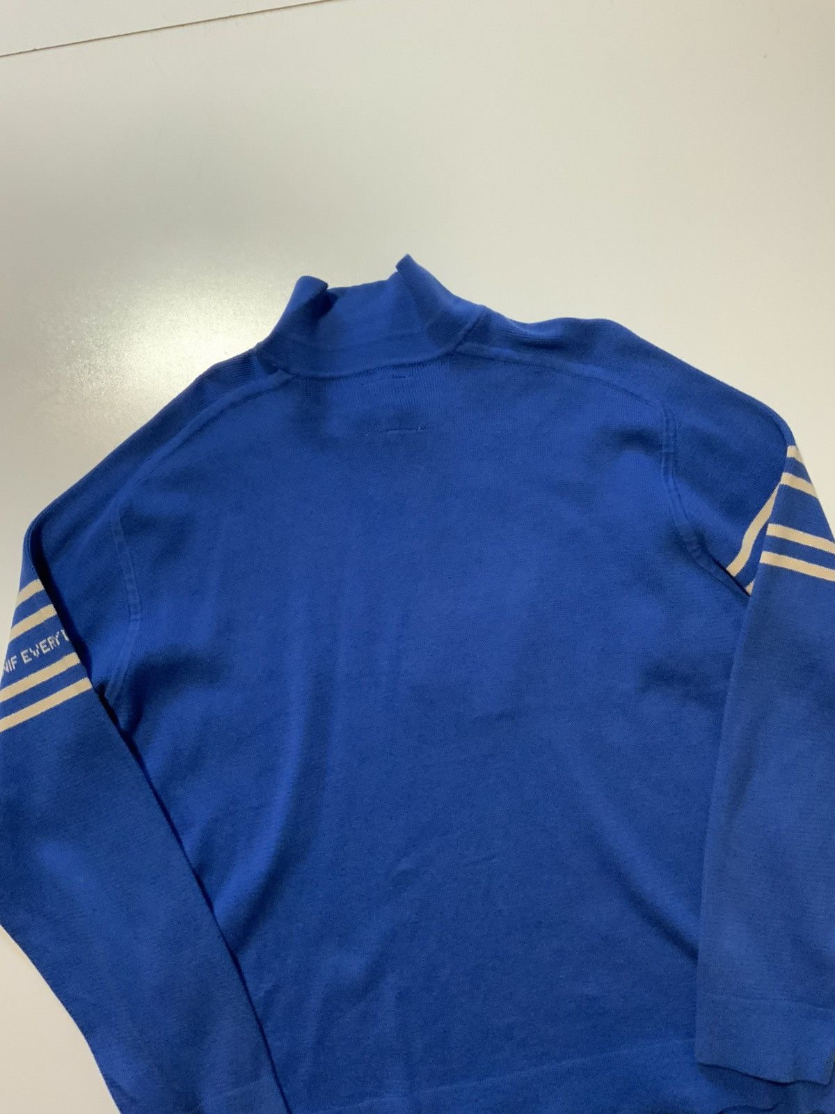 UNIF NWOT UNIF Everyday Bliss Fitz Knit Rugby Pullover Sweater Size US M / EU 48-50 / 2 - 5 Thumbnail