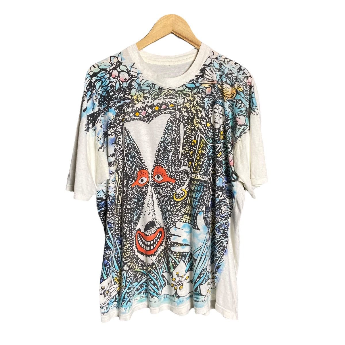 Vintage Vintage 90s Assembly Bonnie Lies Over The Ocean OVP T-Shirt Size US XL / EU 56 / 4 - 1 Thumbnail