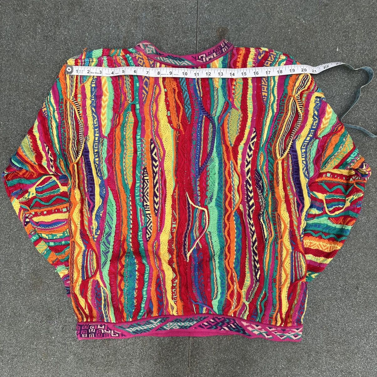Coogi × Vintage Crazy Vintage Coogi 3D Multicolour Sweater Size US S / EU 44-46 / 1 - 7 Thumbnail