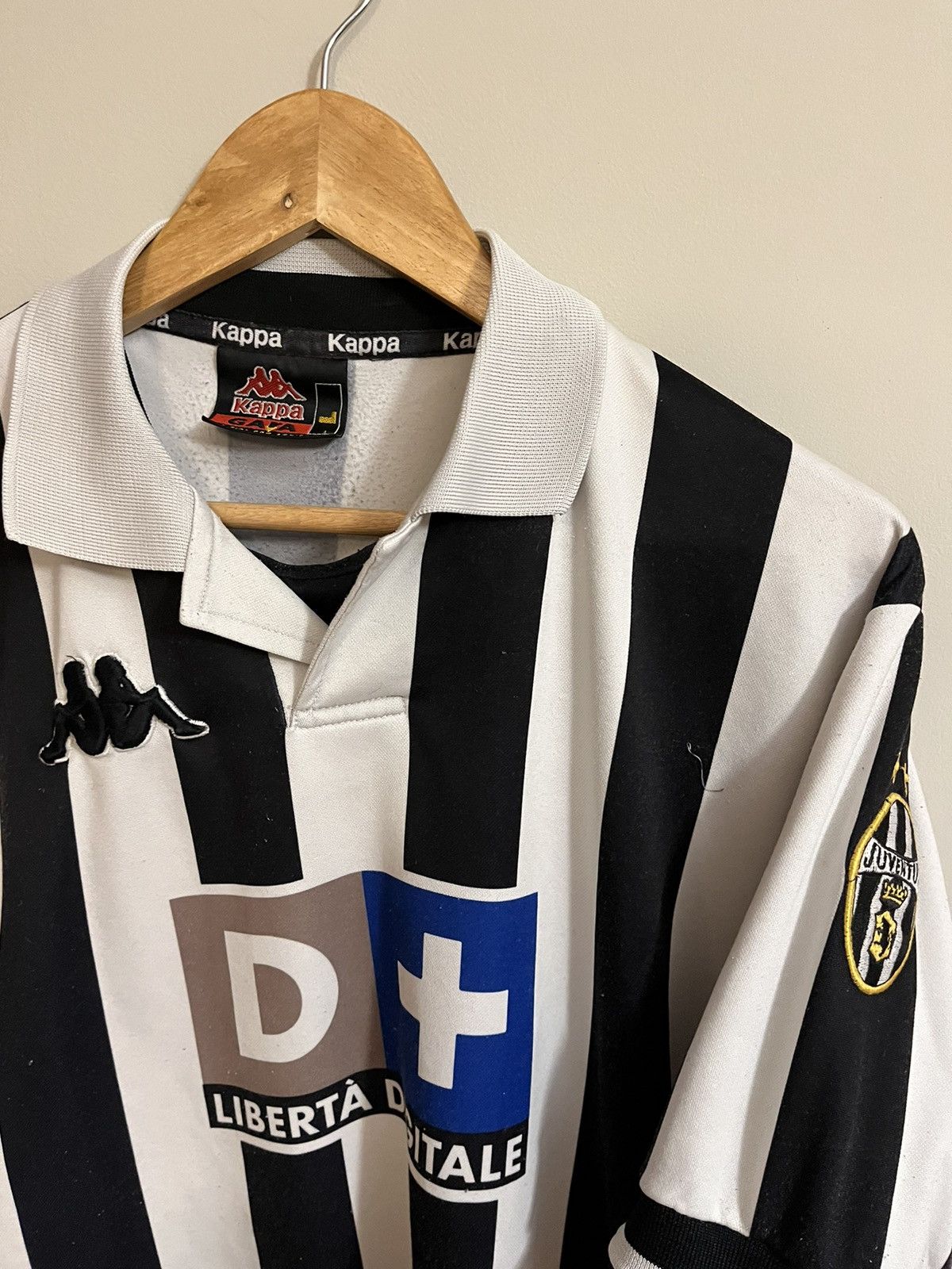 Kappa Vintage Kappa 98/99 Juventus FC serie a football zidane kit Size US L / EU 52-54 / 3 - 2 Thumbnail