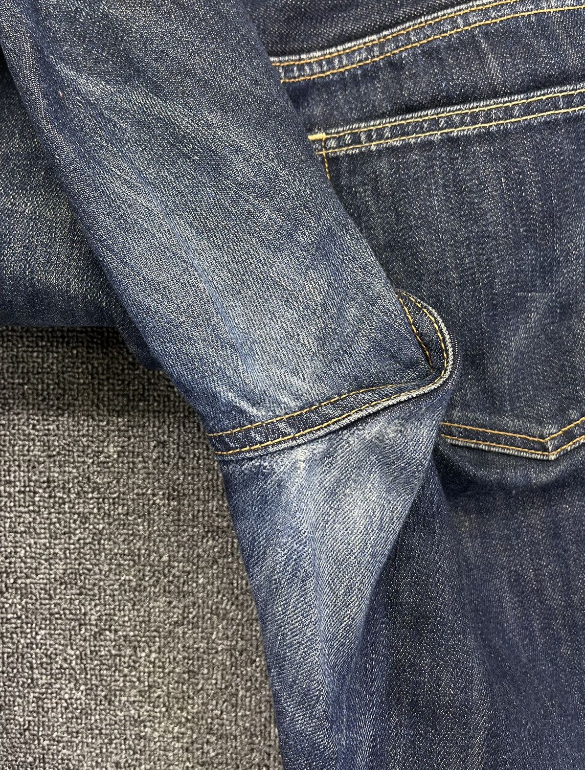 Uniqlo × Vintage Vintage Uniqlo Regular Fit Jeans Trashed Punk Denim Pants Size US 30 / EU 46 - 14 Thumbnail