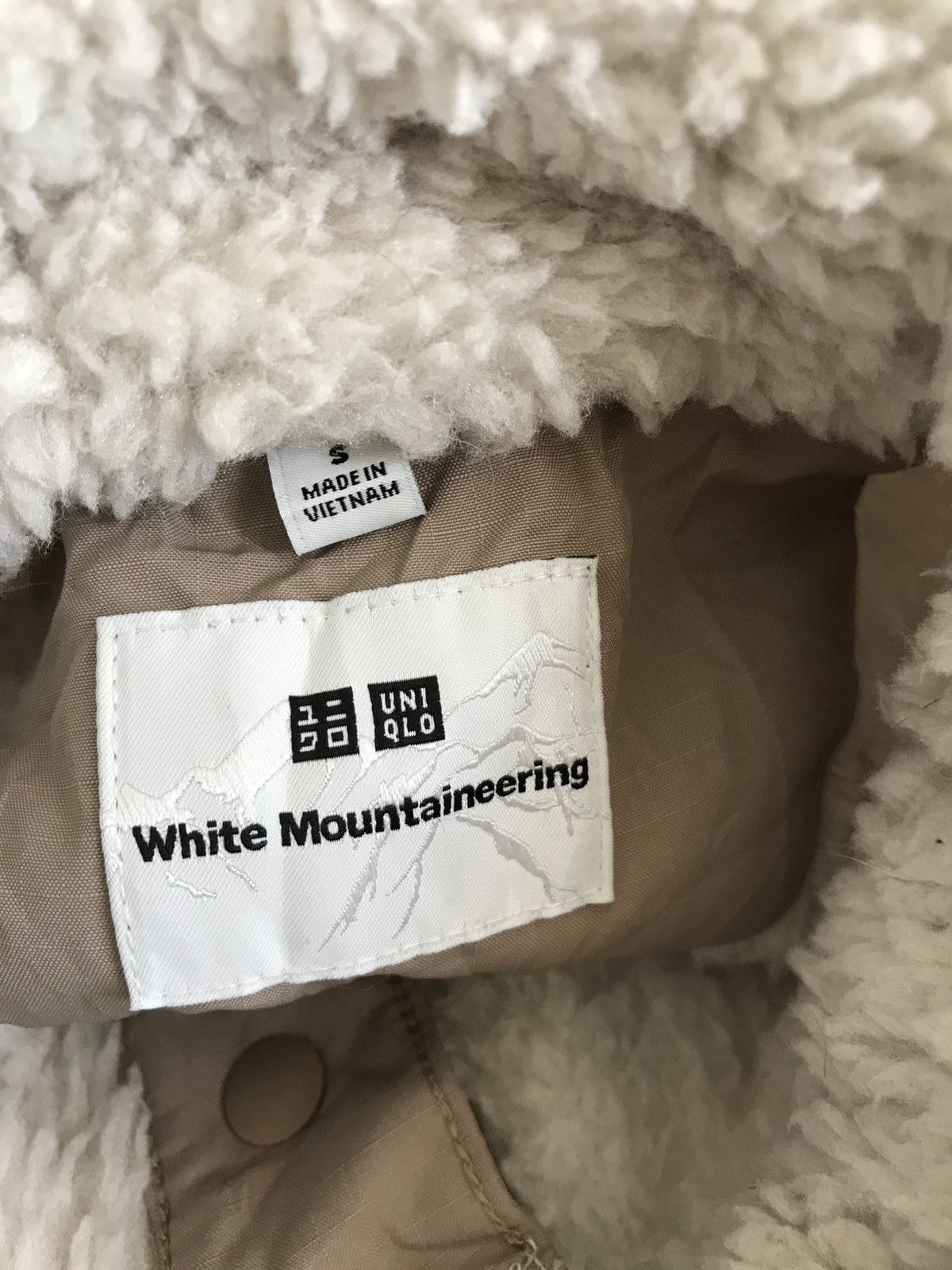 White Mountaineering White Mountaineering Uniqlo Retro-x Sherpa Light Jacket Size US S / EU 44-46 / 1 - 5 Thumbnail