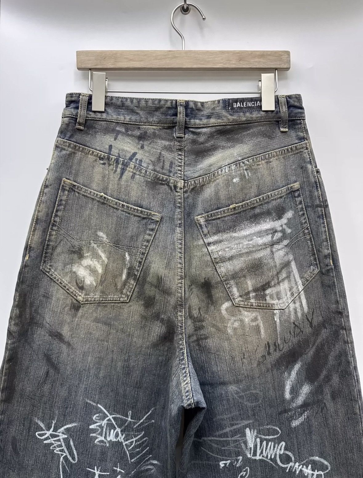 Balenciaga Balenciaga 23ss baggy jeans Size US 30 / EU 46 - 4 Thumbnail