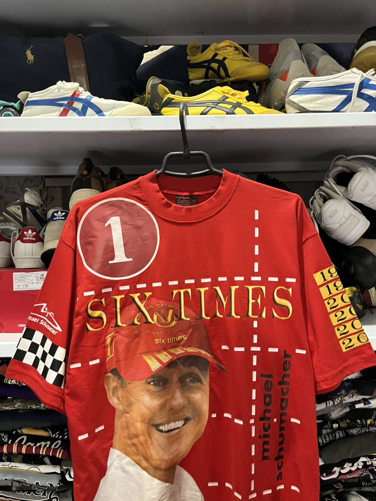 Ferrari Rare Vintage T-shirt Michael Schumacher Y2K Size US L / EU 52-54 / 3 - 3 Thumbnail
