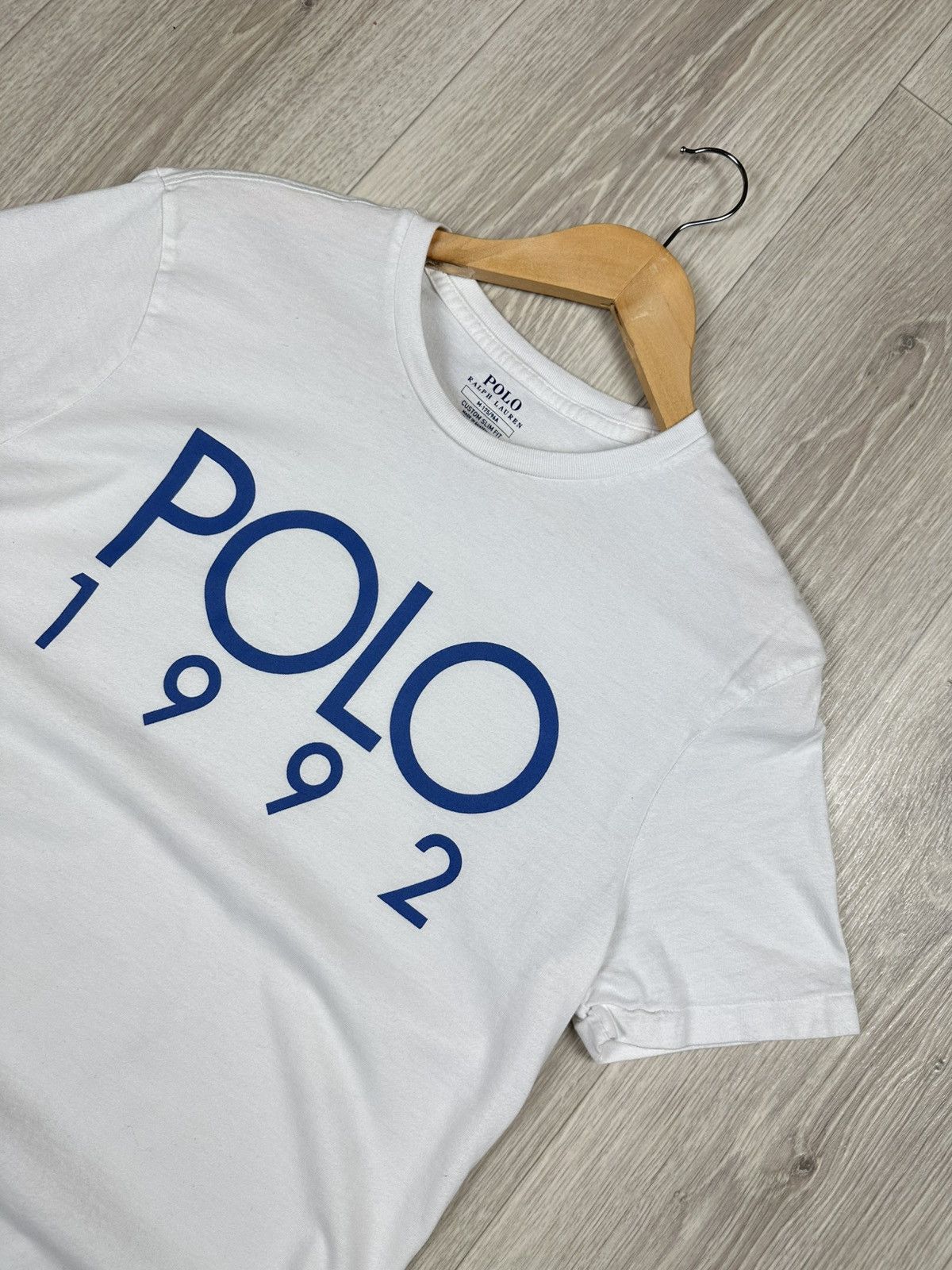 Polo Ralph Lauren Polo Ralph Lauren T-Shirt Big Logo Size M Size US M / EU 48-50 / 2 - 2 Thumbnail