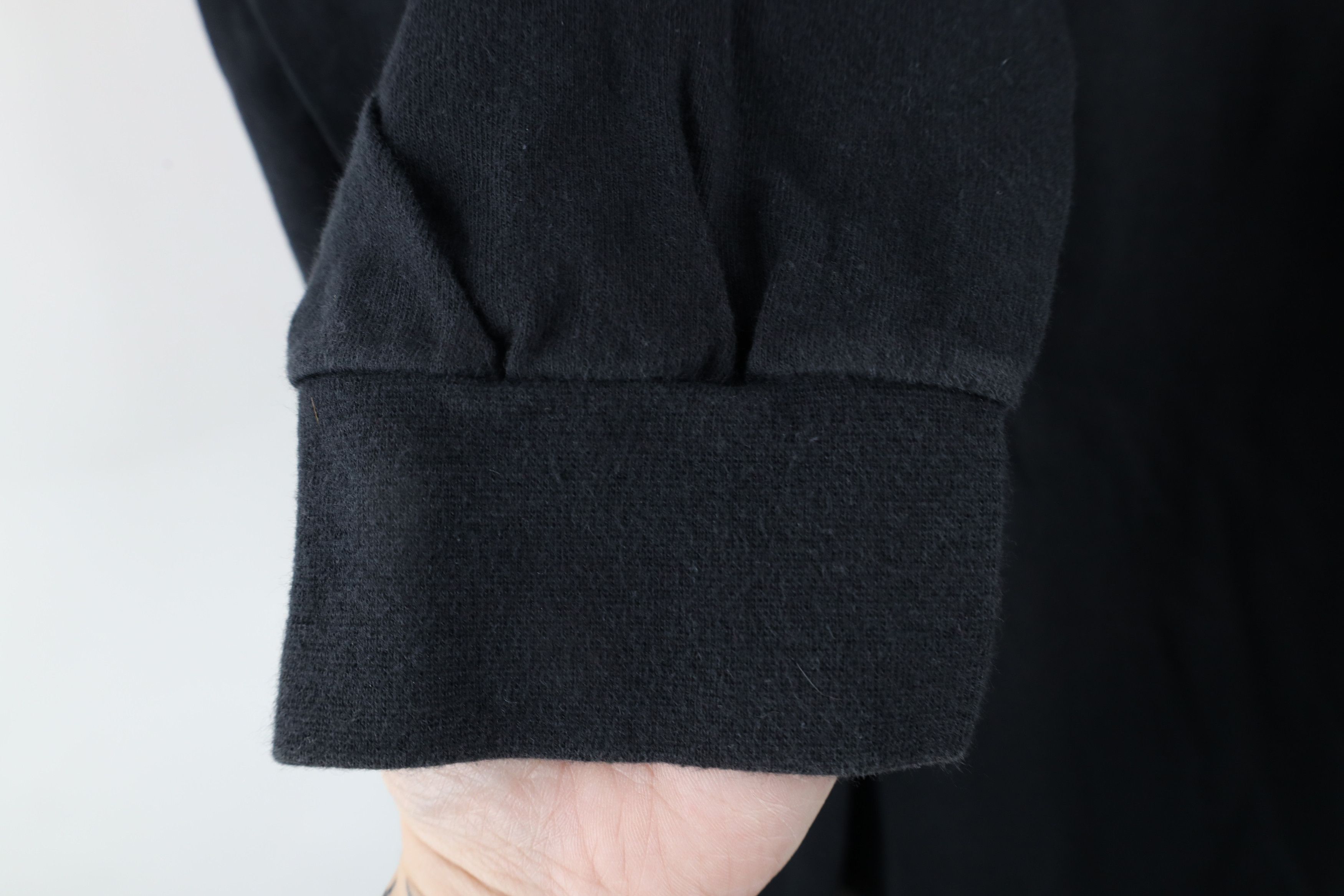 Vintage Vintage 90s Streetwear Long Sleeve Turtleneck T-Shirt Black Size US XXL / EU 58 / 5 - 6 Thumbnail