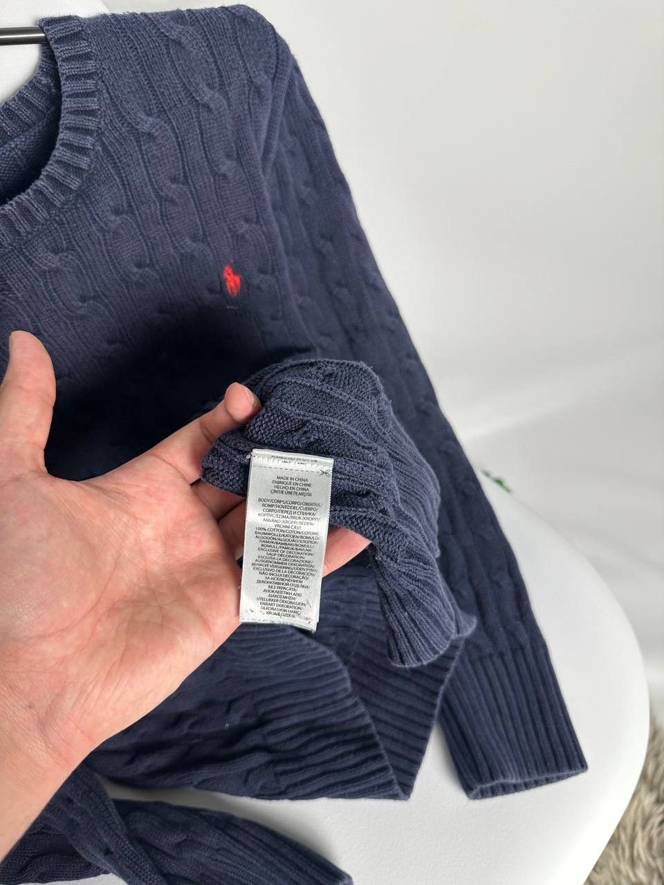 Polo Ralph Lauren × Vintage Polo Ralph Lauren Vintage Knute Sweater Kid’s Size US S / EU 44-46 / 1 - 6 Thumbnail