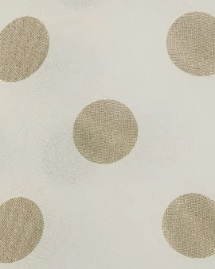 Saint Laurent Paris o1bcso1str0625 Shirt In Dotted Silk Muslin in White/Green Size US XXL / EU 58 / 5 - 3 Thumbnail