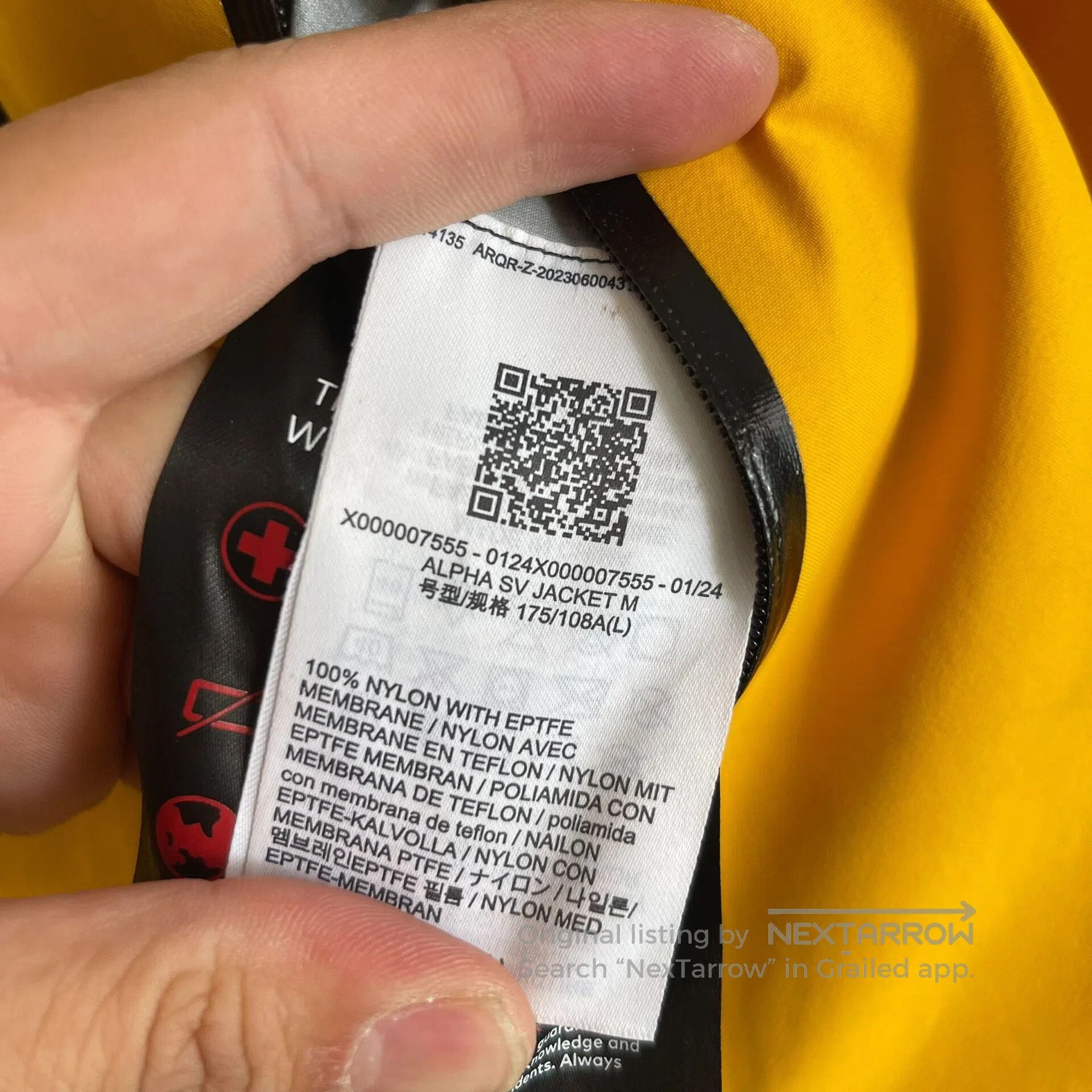 Arc'teryx Arcteryx Alpha SV GORE-TEX Jacket. Size US L / EU 52-54 / 3 - 7 Thumbnail