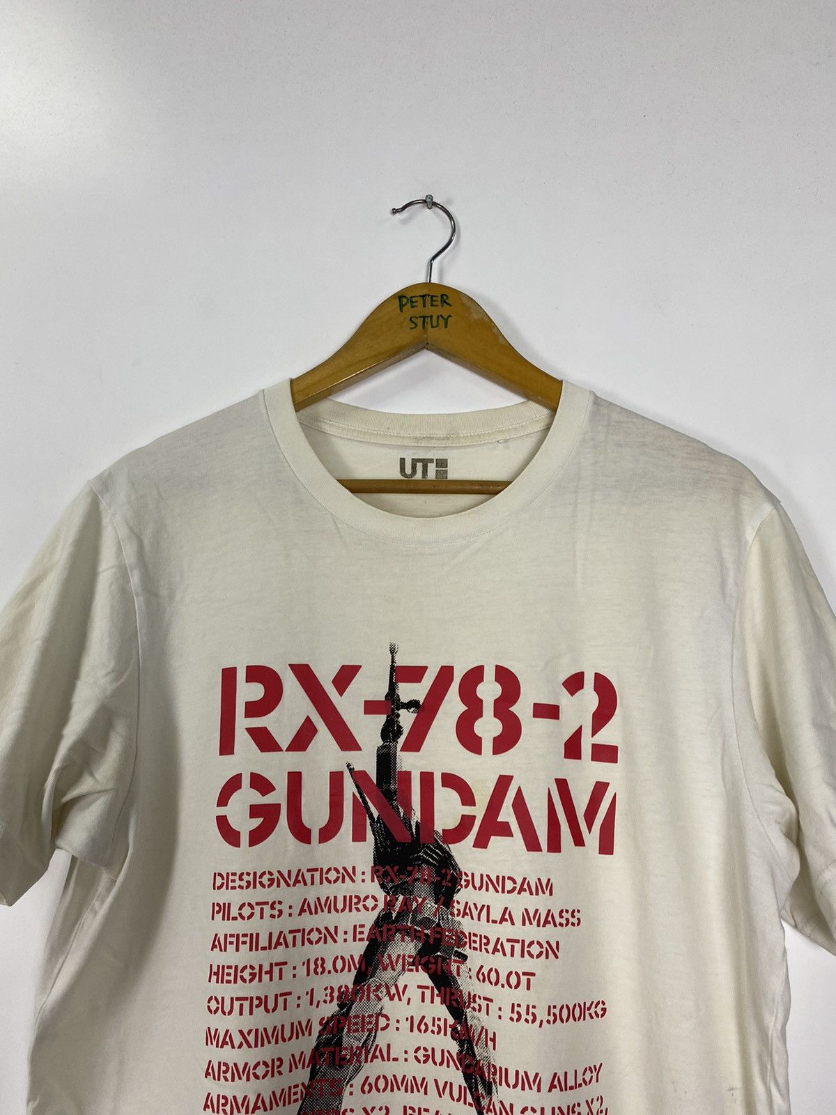 Uniqlo Gundam Uniqlo tee Size US L / EU 52-54 / 3 - 6 Thumbnail