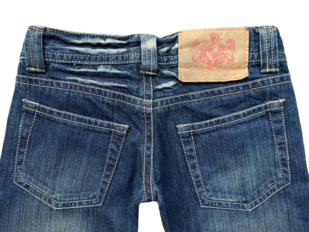 Japanese Brand Japan Flare Jeans Japan Boot Cut Low Rise Denim 29x32 Size 29" - 9 Thumbnail