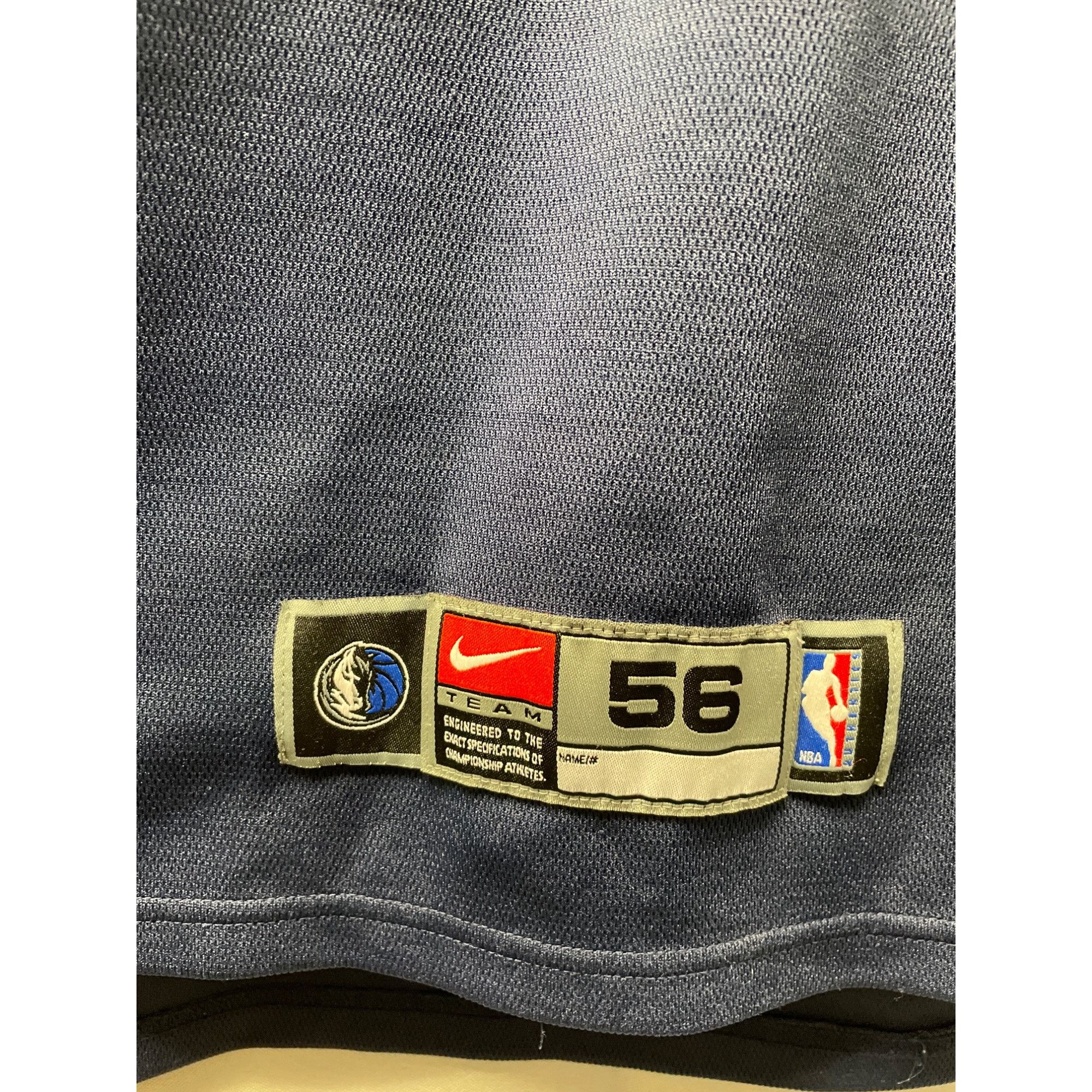 Nike Nike NBA Dallas Mavericks Michael Finley #4 Unisex Blue Jers Size US XXL / EU 58 / 5 - 2 Thumbnail