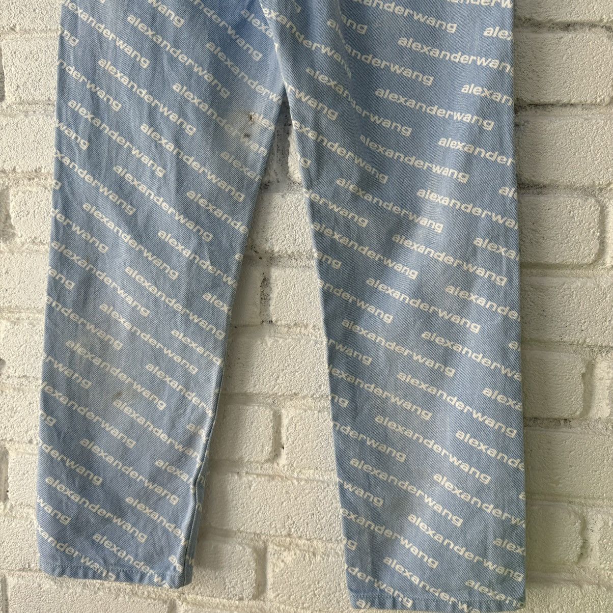 Alexander Wang Alexander Wang Printed Denim Size US 28 / EU 44 - 8 Thumbnail