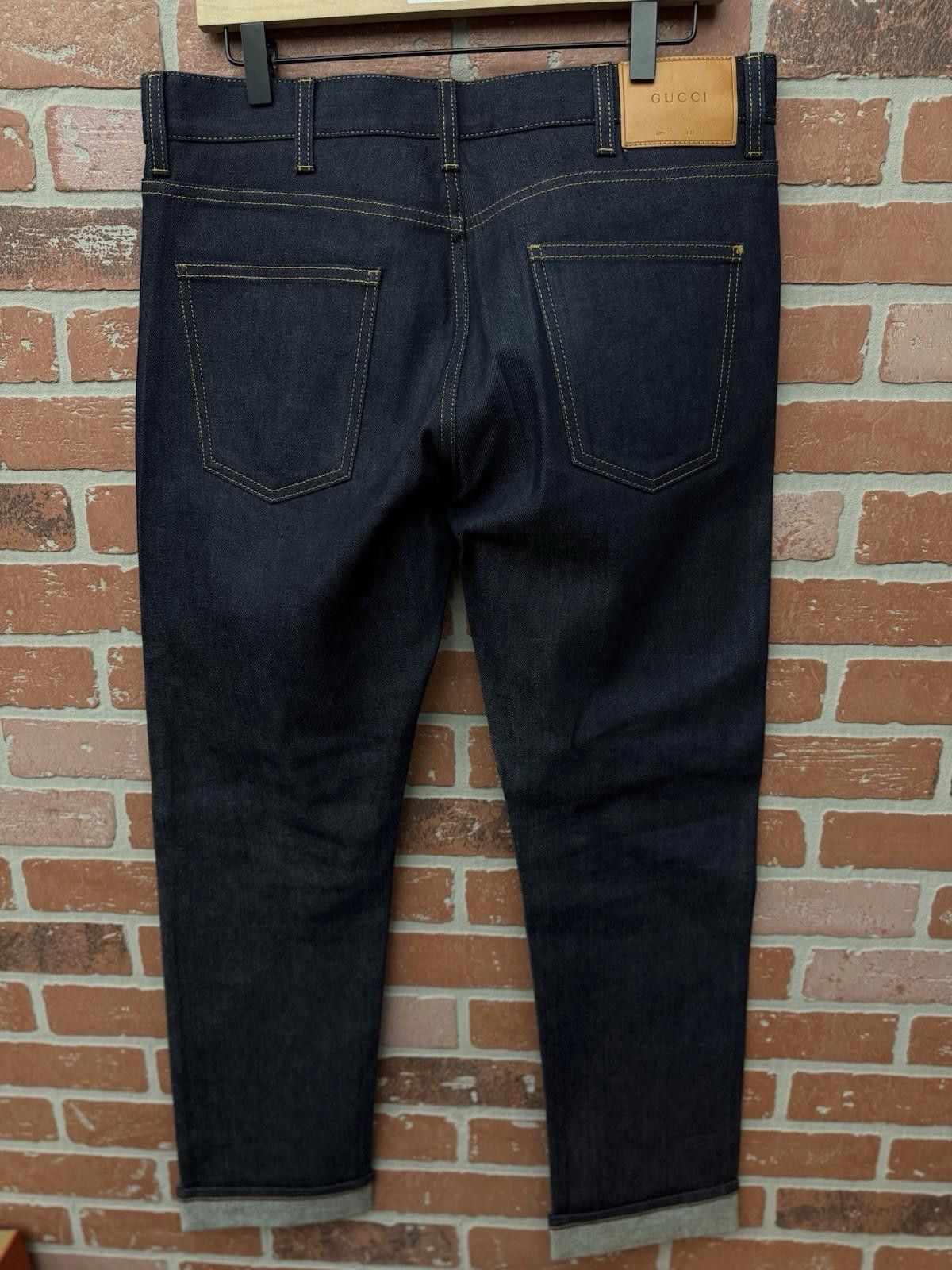 Gucci Gucci Blue Denim Jeans Lot 53 Size (34)$1500 Retail Cost Size US 34 / EU 50 - 4 Thumbnail