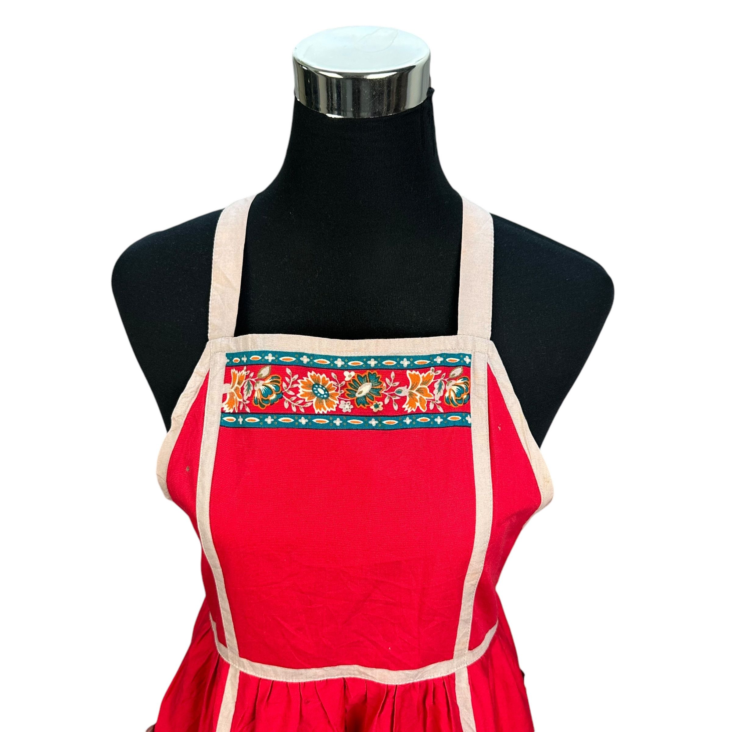Yves Saint Laurent Yves Saint Laurent Tabliers Floral Graphics Apron #A52-1214 Size ONE SIZE - 2 Thumbnail