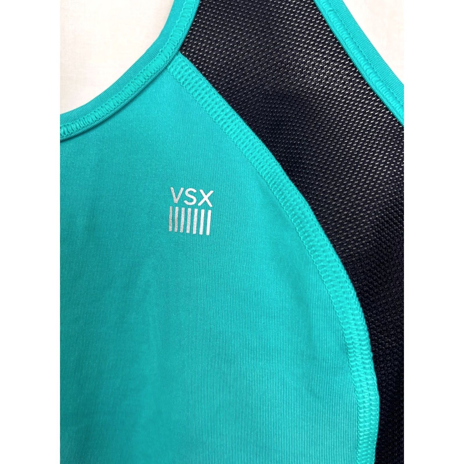 Victoria's Secret Victoria's Secret VSX Sport Tank Top Size XS New Blue Strappy Racer Back Women's Size XS / US 0-2 / IT 36-38 - 3 Thumbnail
