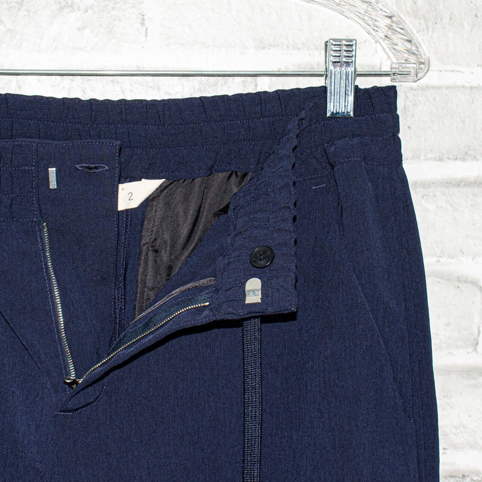 Folk FOLK Clothing Drawstring Trouser Pants in Blue Size US 28 / EU 44 - 3 Thumbnail
