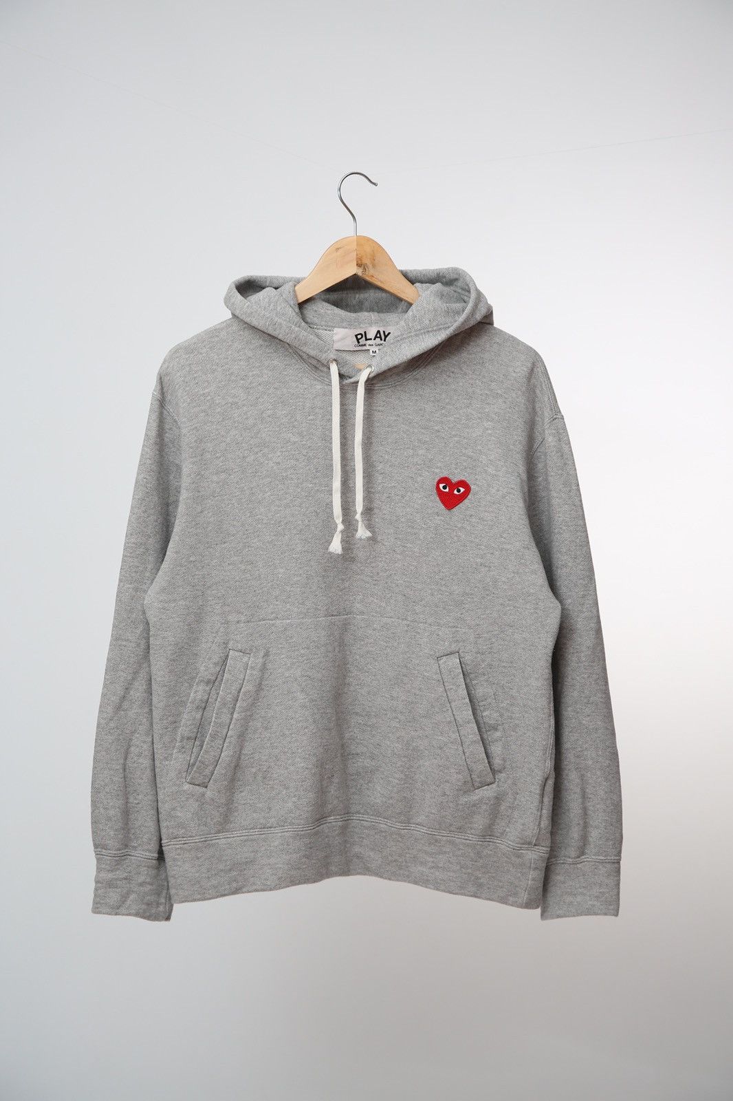 Pre-owned Comme Des Garçons Hoodie M In Grey