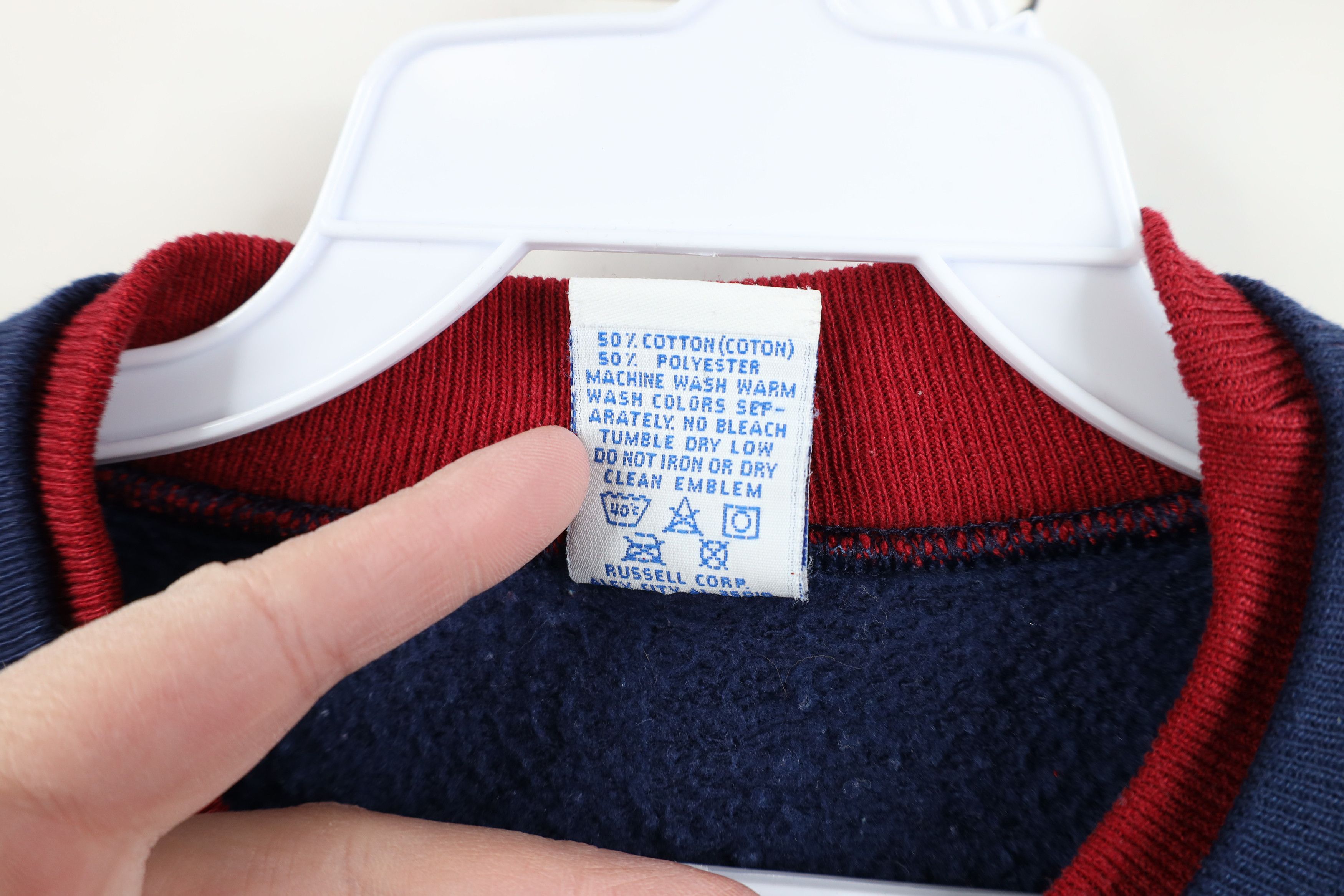 Russell Athletic Vintage 90s Russell Athletic Football Jersey Sweatshirt USA Size US L / EU 52-54 / 3 - 8 Thumbnail