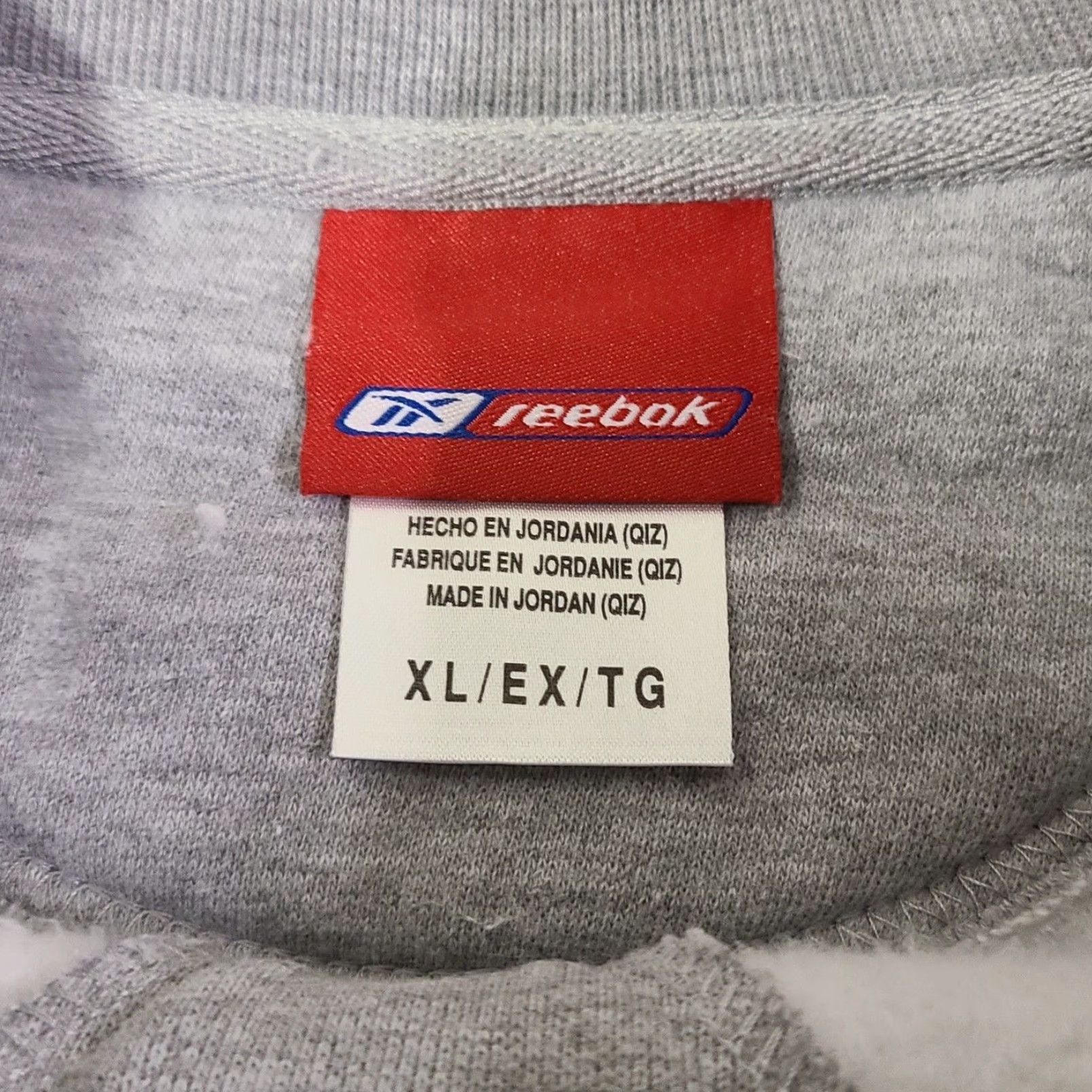 Reebok Reebok Mens Gray Green Bay Packers Champions Pullover Sweatshirt XL Size Crew Neck Long Sleeve Size US XL / EU 56 / 4 - 3 Thumbnail