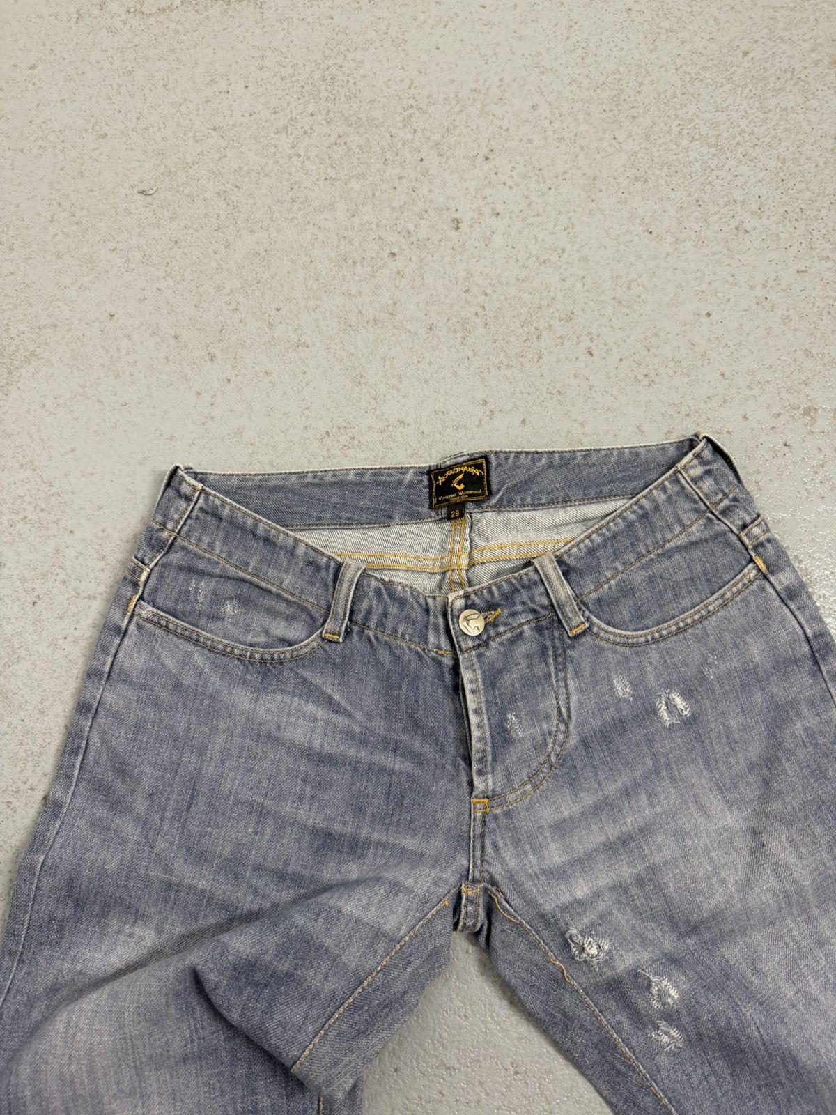 Vivienne Westwood Vintage 2000 Vivienne Westwood Anglomania Distressed Jeans Size US 29 - 5 Thumbnail